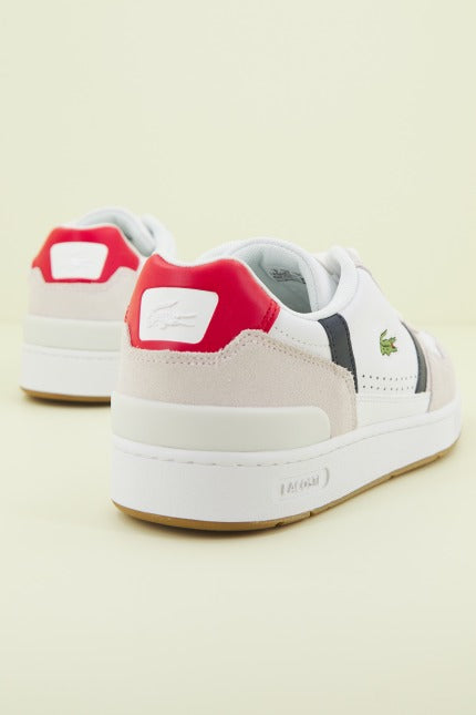 LACOSTE T-CLIP SMA en color BLANCO (3)
