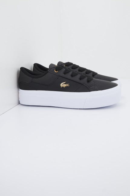 LACOSTE ZIANE PLATFORM CFA en color NEGRO (1)