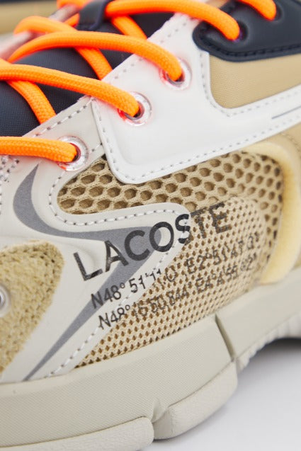 LACOSTE L NEO SMA en color MARRON CLARO (3)