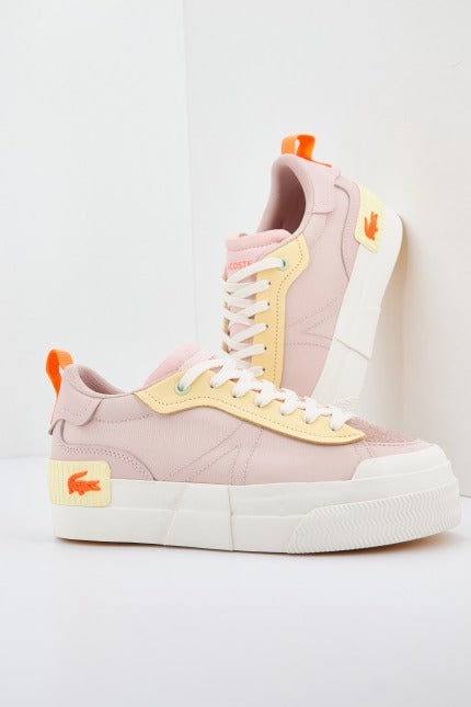 LACOSTE L PLATFORM CFA en color ROSA (1)