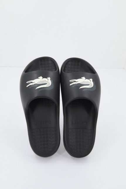 LACOSTE SERVE SLIDE . CMA en color NEGRO (1)