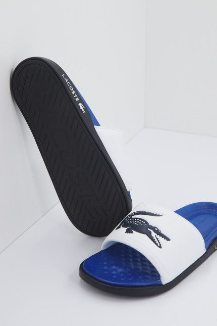 LACOSTE SERVE SLIDE DUAL CMA en color BLANCO (3)