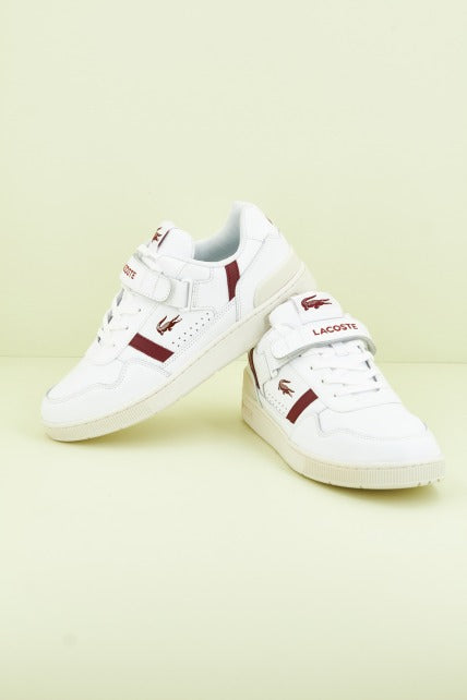 LACOSTE T-CLIP VLC SMA en color BLANCO (1)
