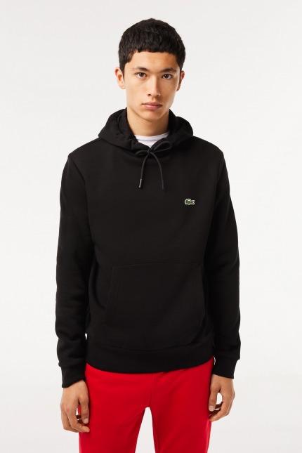 LACOSTE SWEATSHIRT CLASSIC FIT en color NEGRO (1)