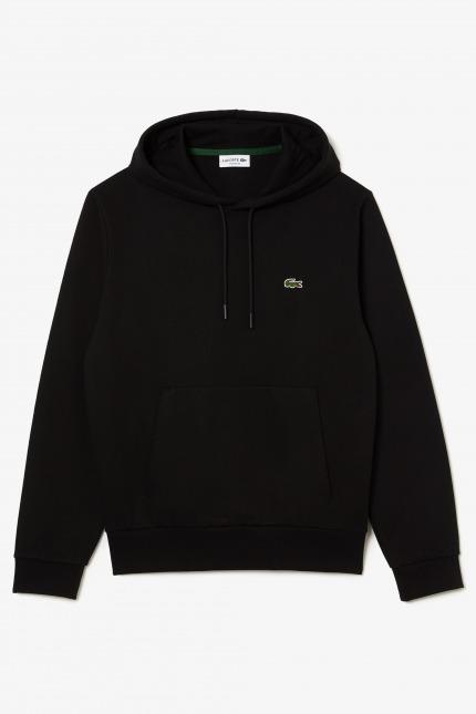 LACOSTE SWEATSHIRT CLASSIC FIT en color NEGRO (2)