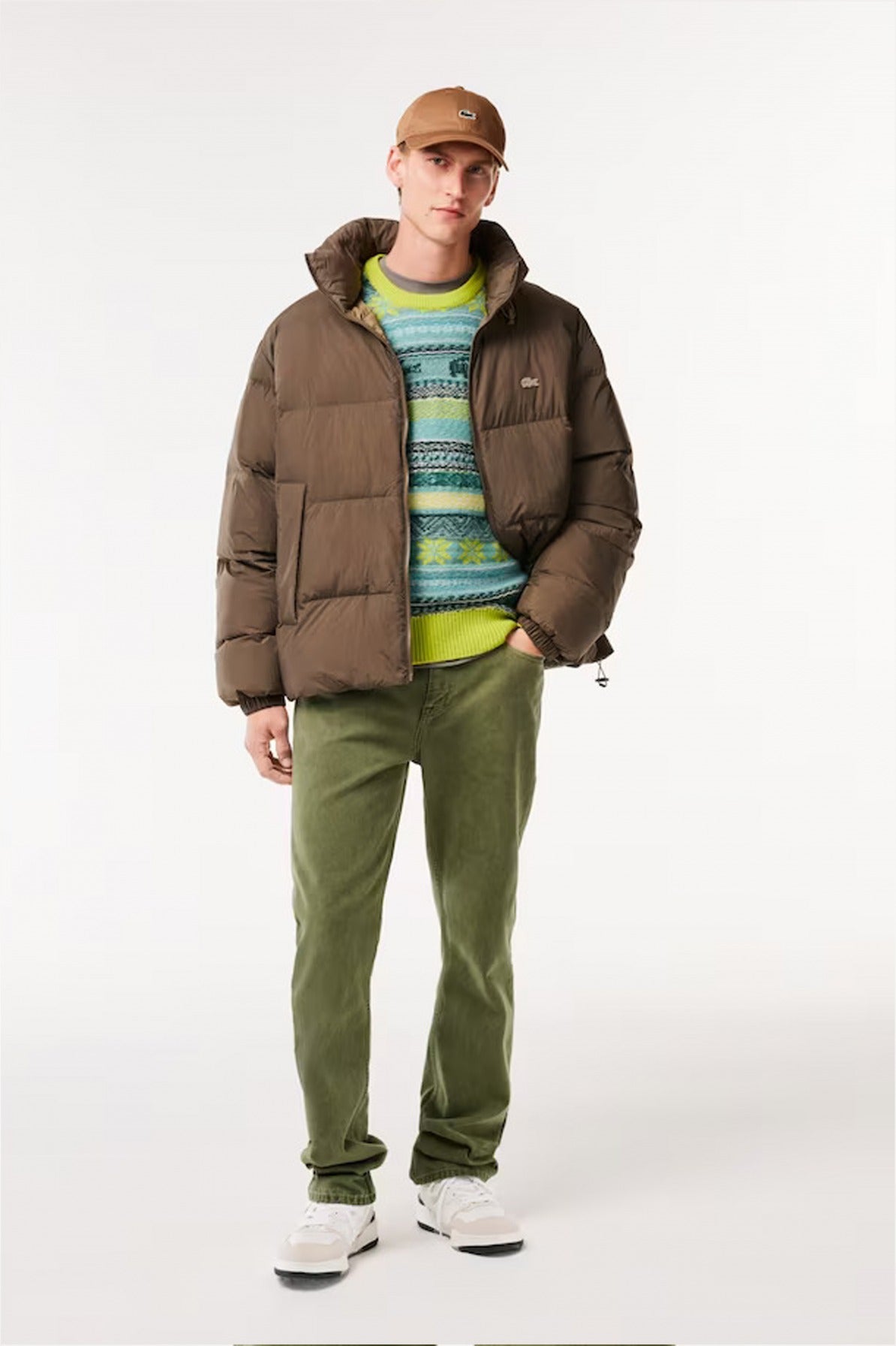 LACOSTE SPORTSWEAR TRICOT en color VERDE (4)