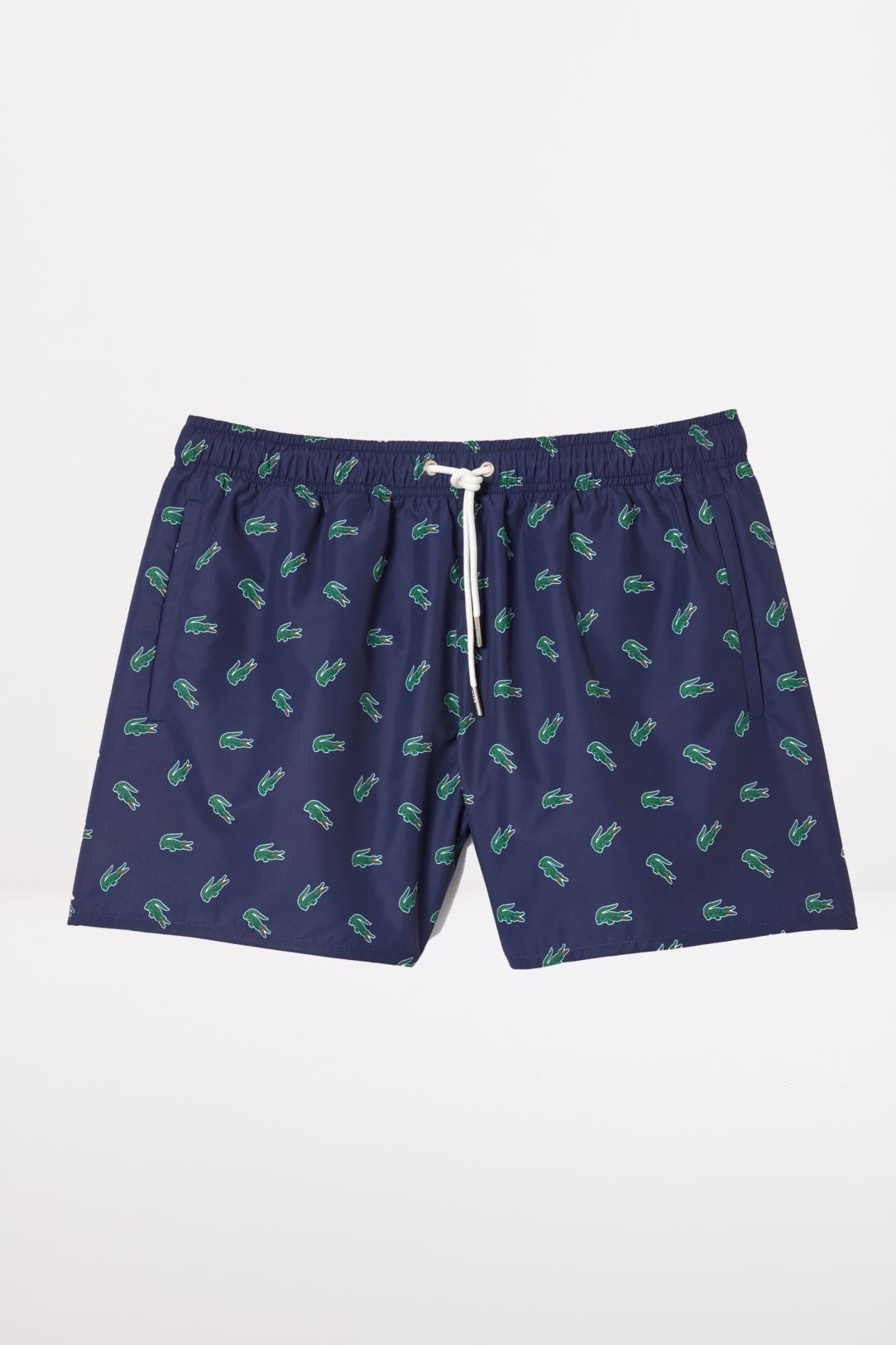 LACOSTE BAÑADOR SWIMSUIT en color AZUL (2)