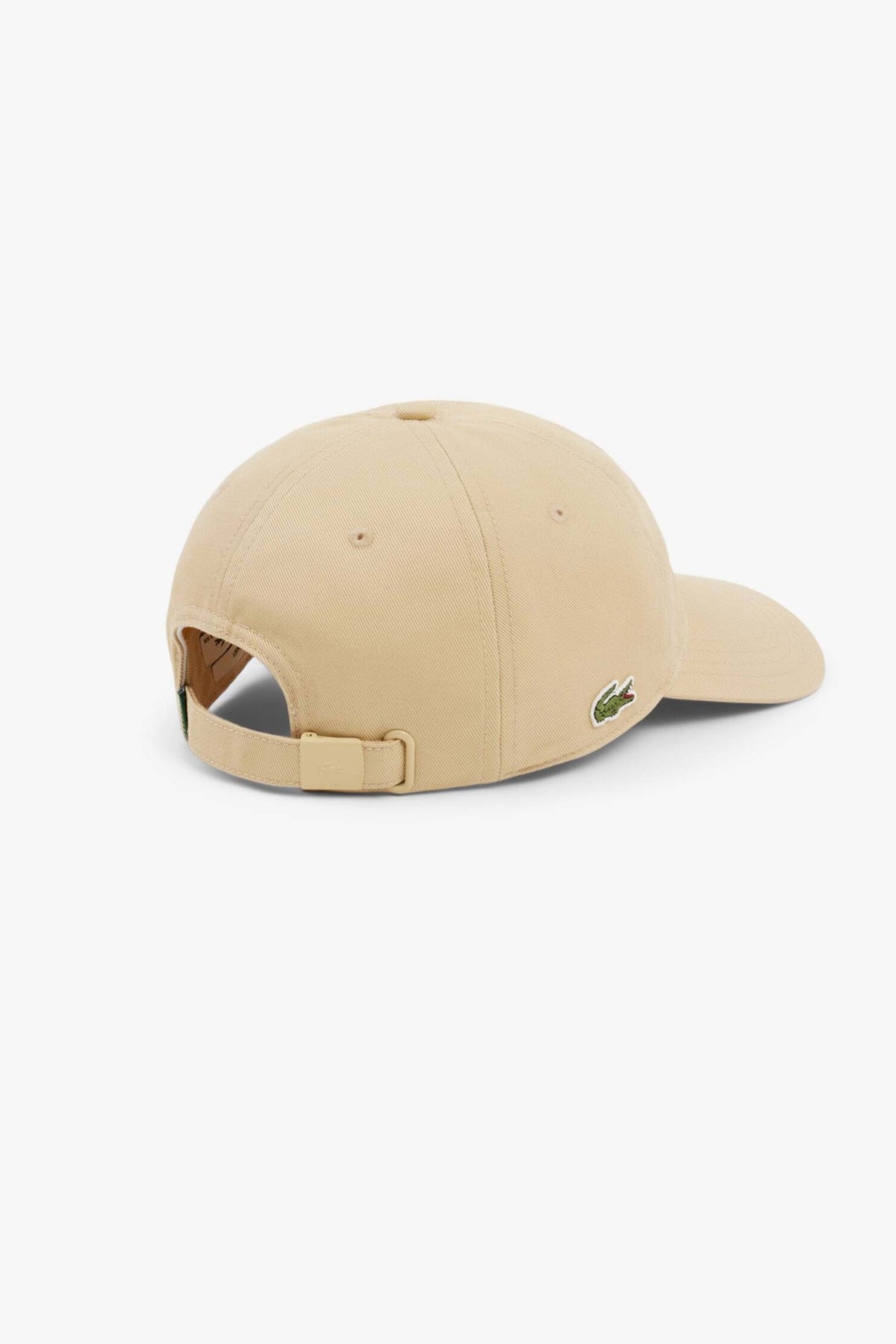LACOSTE ORGANIC COTTON TWILL CAP en color BEIS (2)