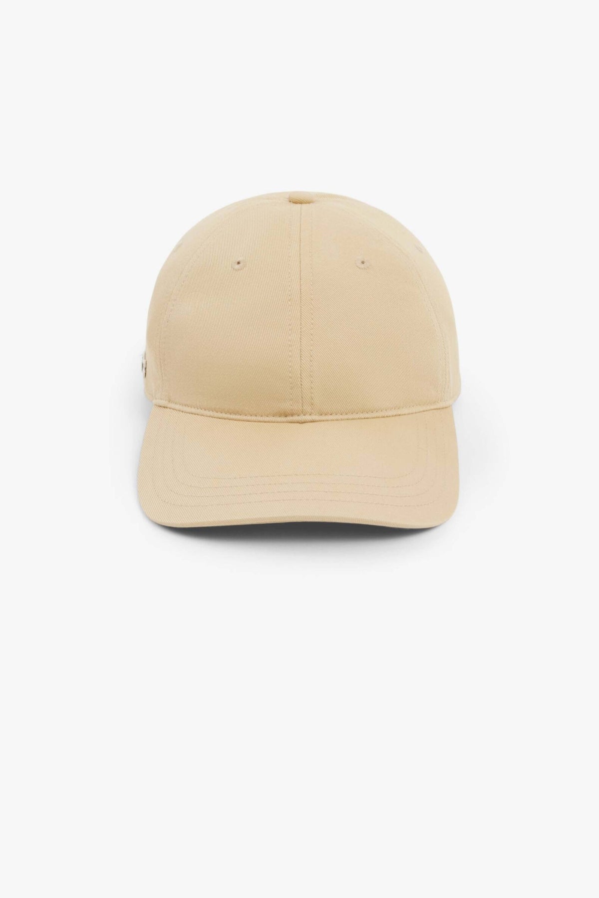 LACOSTE ORGANIC COTTON TWILL CAP en color BEIS (3)