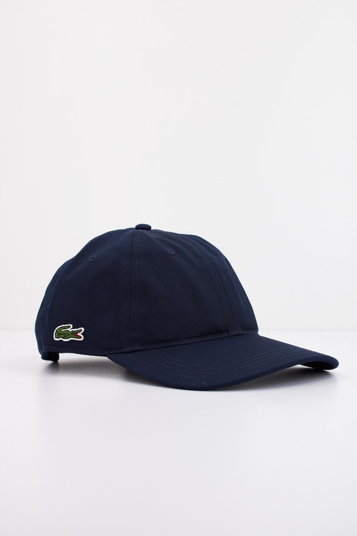 LACOSTE ORGANIC COTTON TWILL CAP en color AZUL (2)