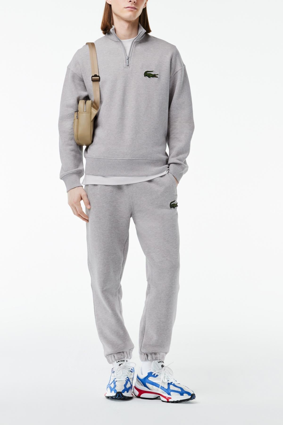 LACOSTE SWEATSHIRT LOOSE FIT en color GRIS (4)