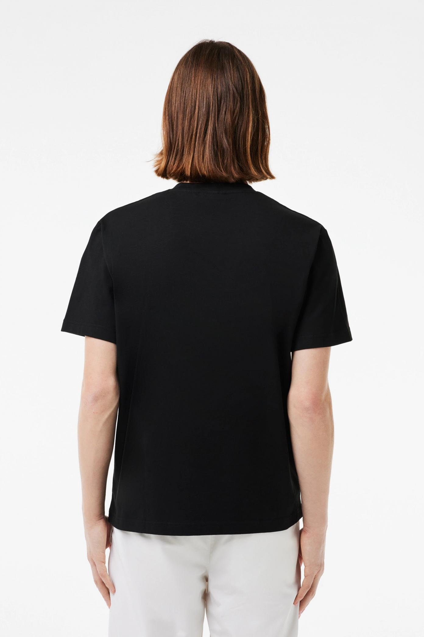 LACOSTE TH TEE-SHIRT en color NEGRO (3)