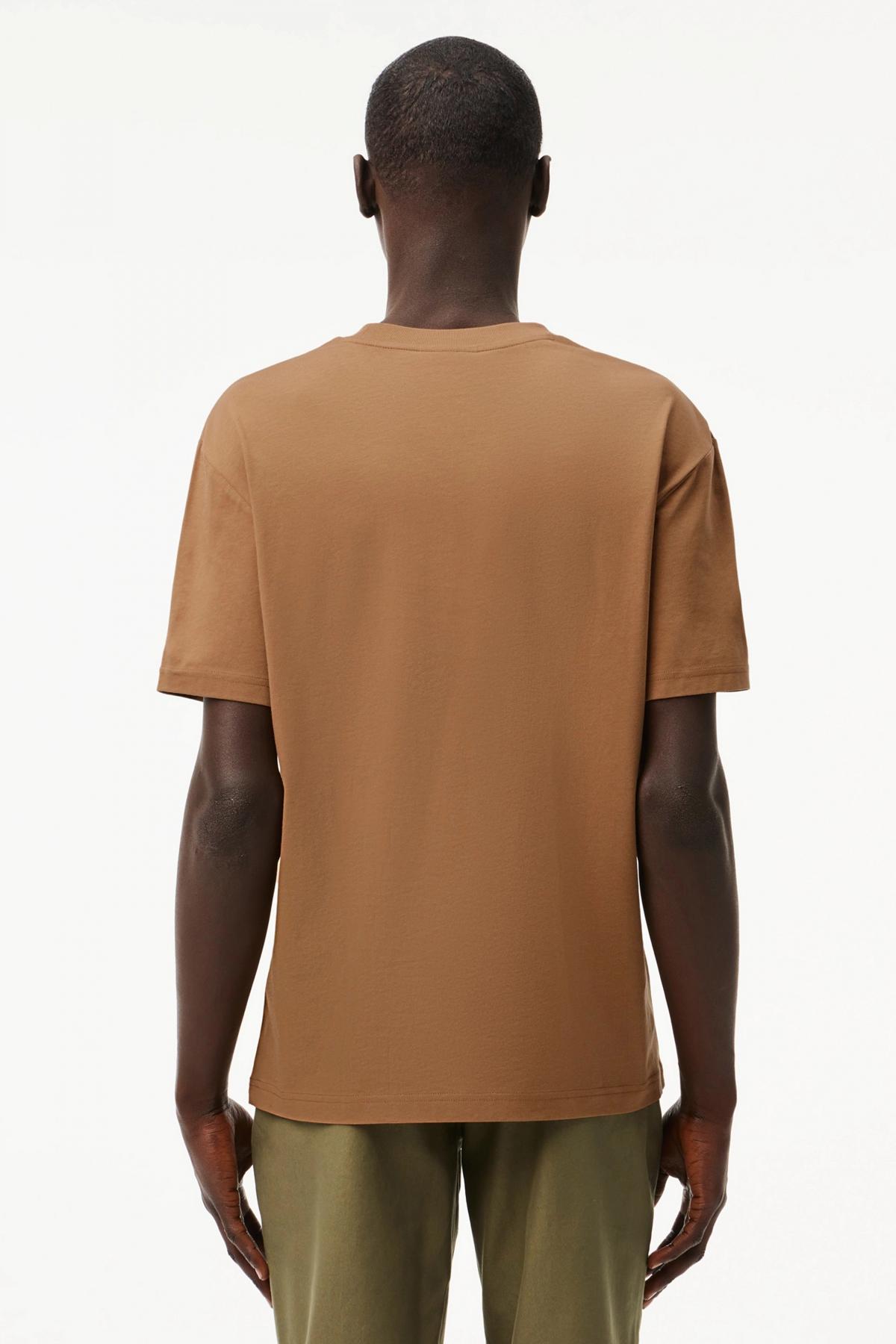 LACOSTE TH TEE-SHIRT en color MARRON (3)