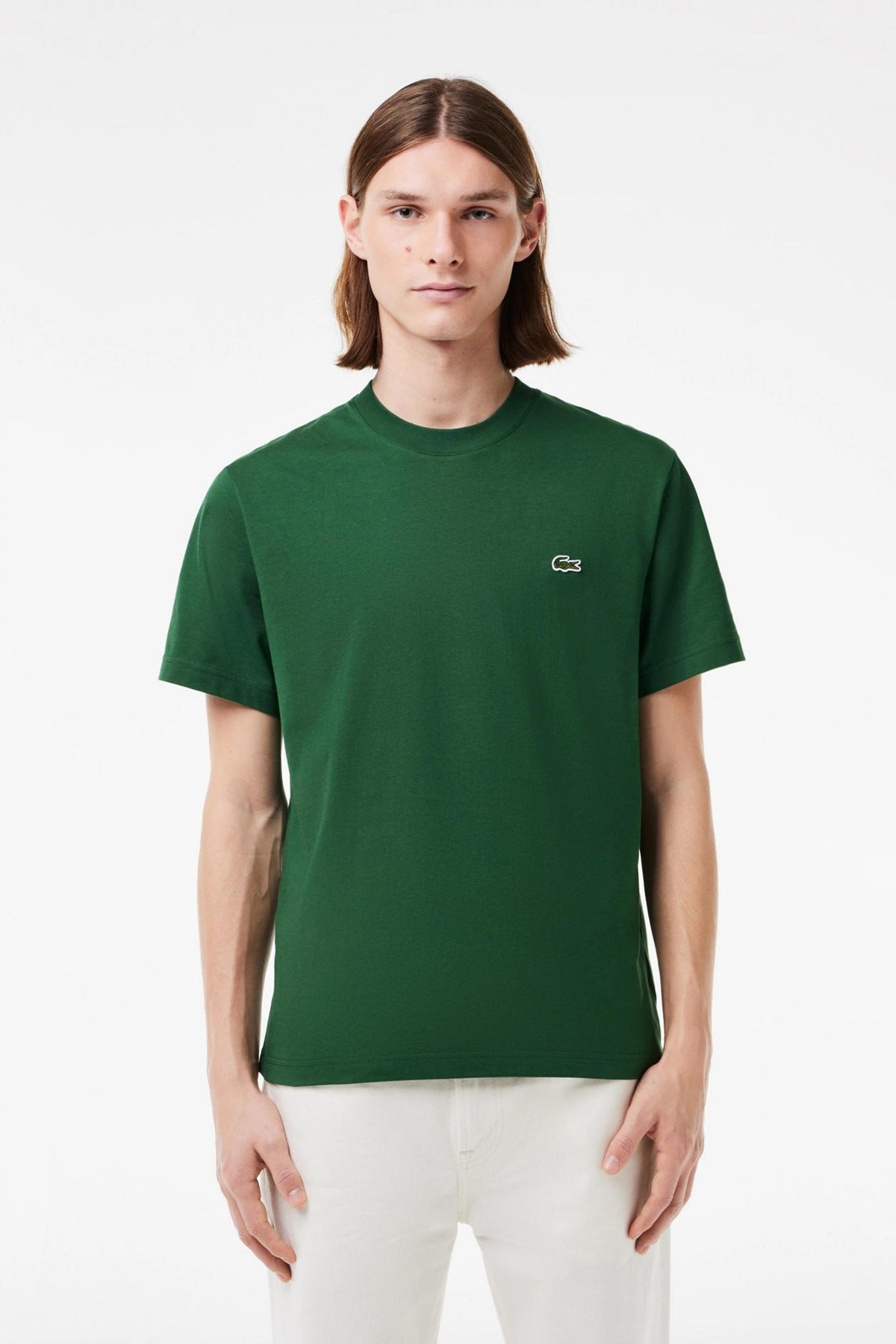 LACOSTE TH TEE-SHIRT en color VERDE (1)