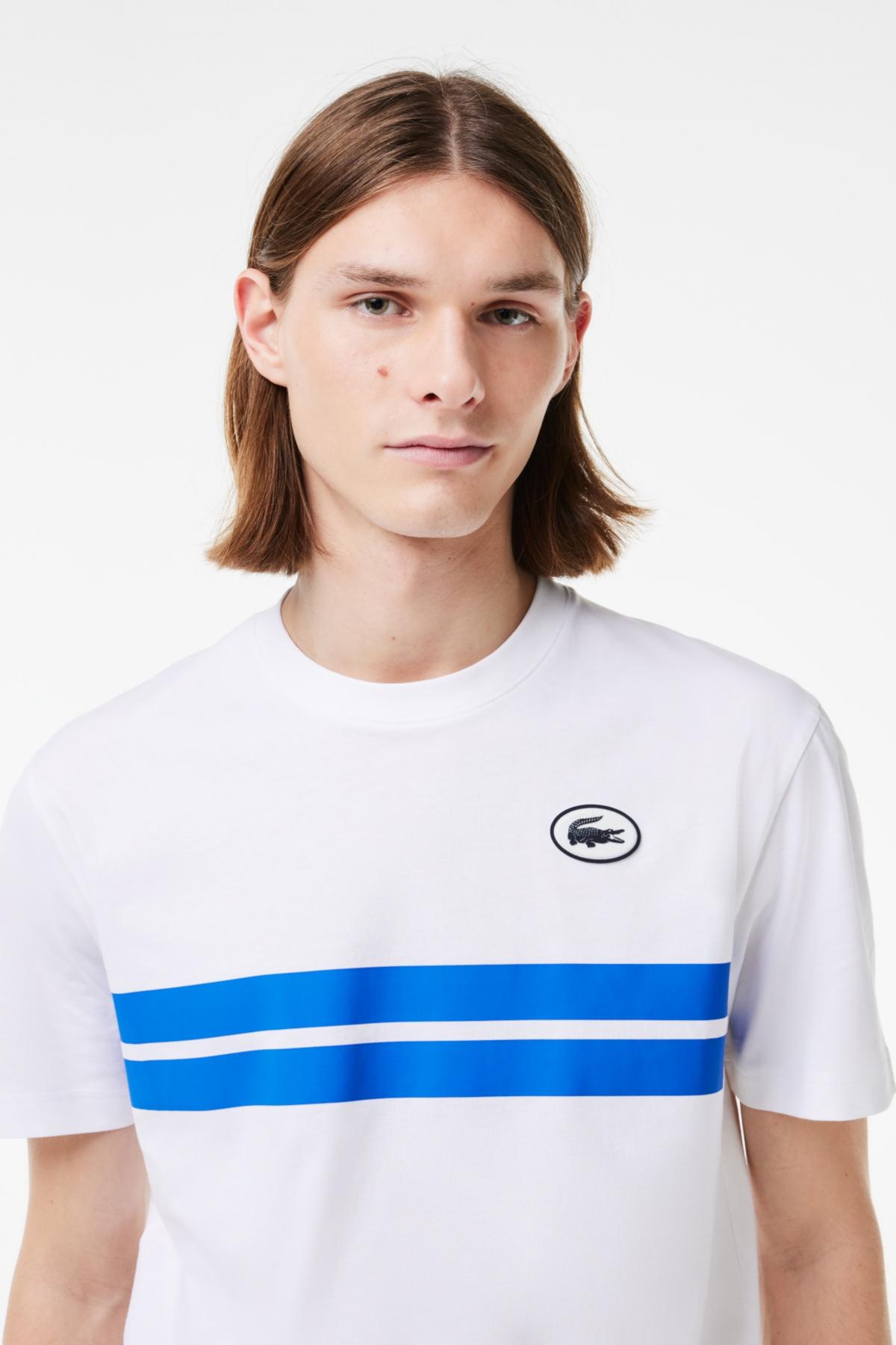LACOSTE TH TEE-SHIRT en color BLANCO (3)