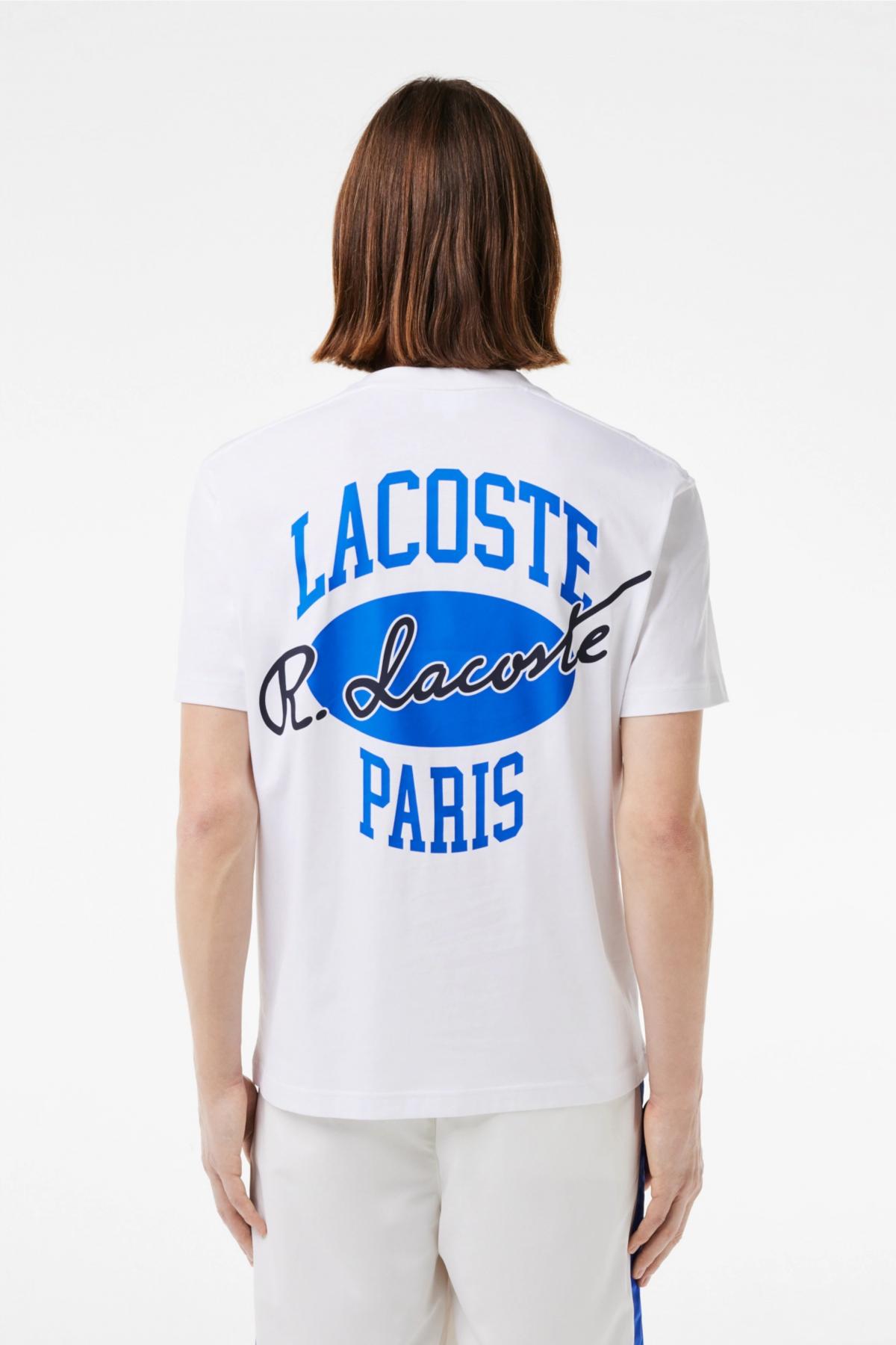 LACOSTE TH TEE-SHIRT en color BLANCO (4)