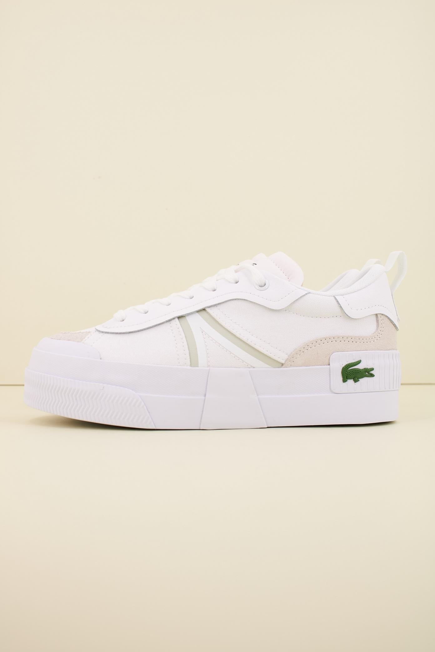 LACOSTE L PLATFORM CONTRASTED en color BLANCO (1)
