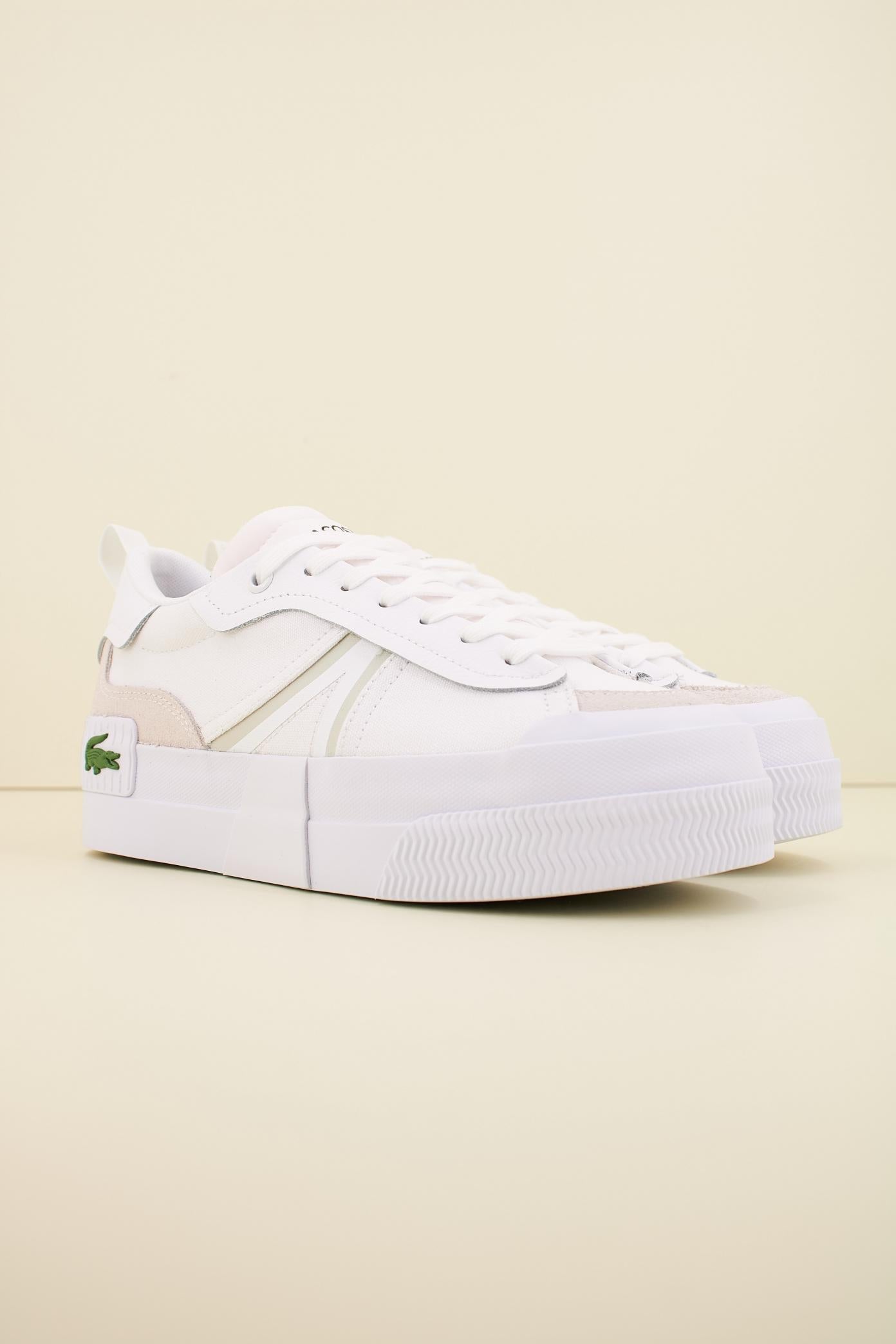 LACOSTE L PLATFORM CONTRASTED en color BLANCO (2)