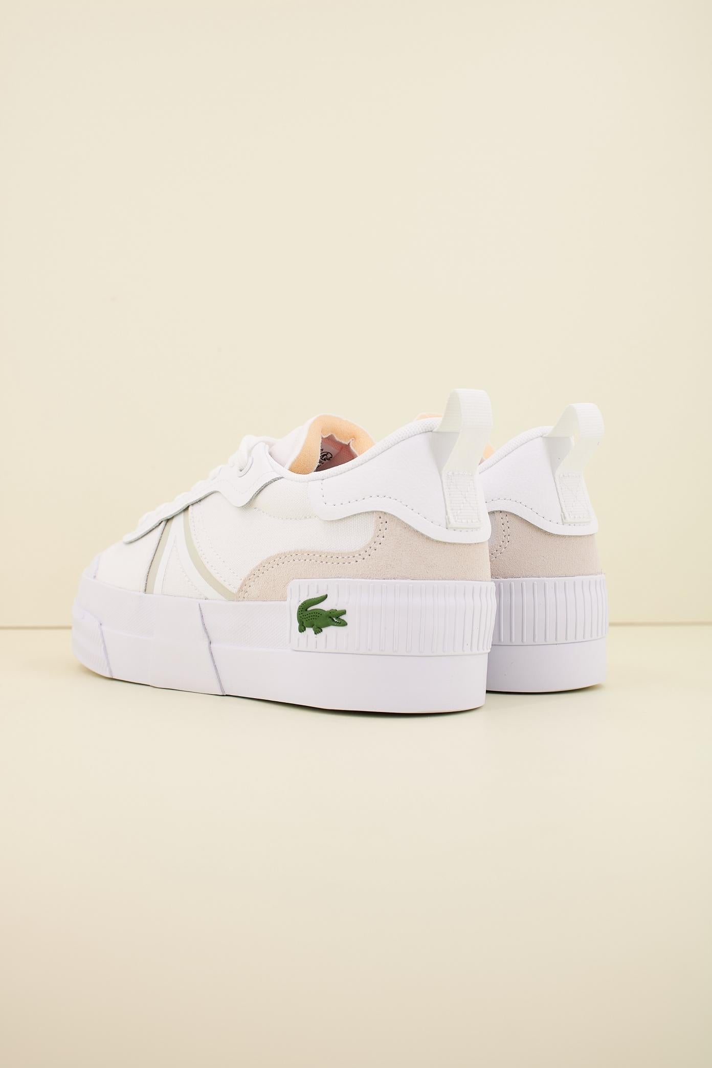 LACOSTE L PLATFORM CONTRASTED en color BLANCO (3)
