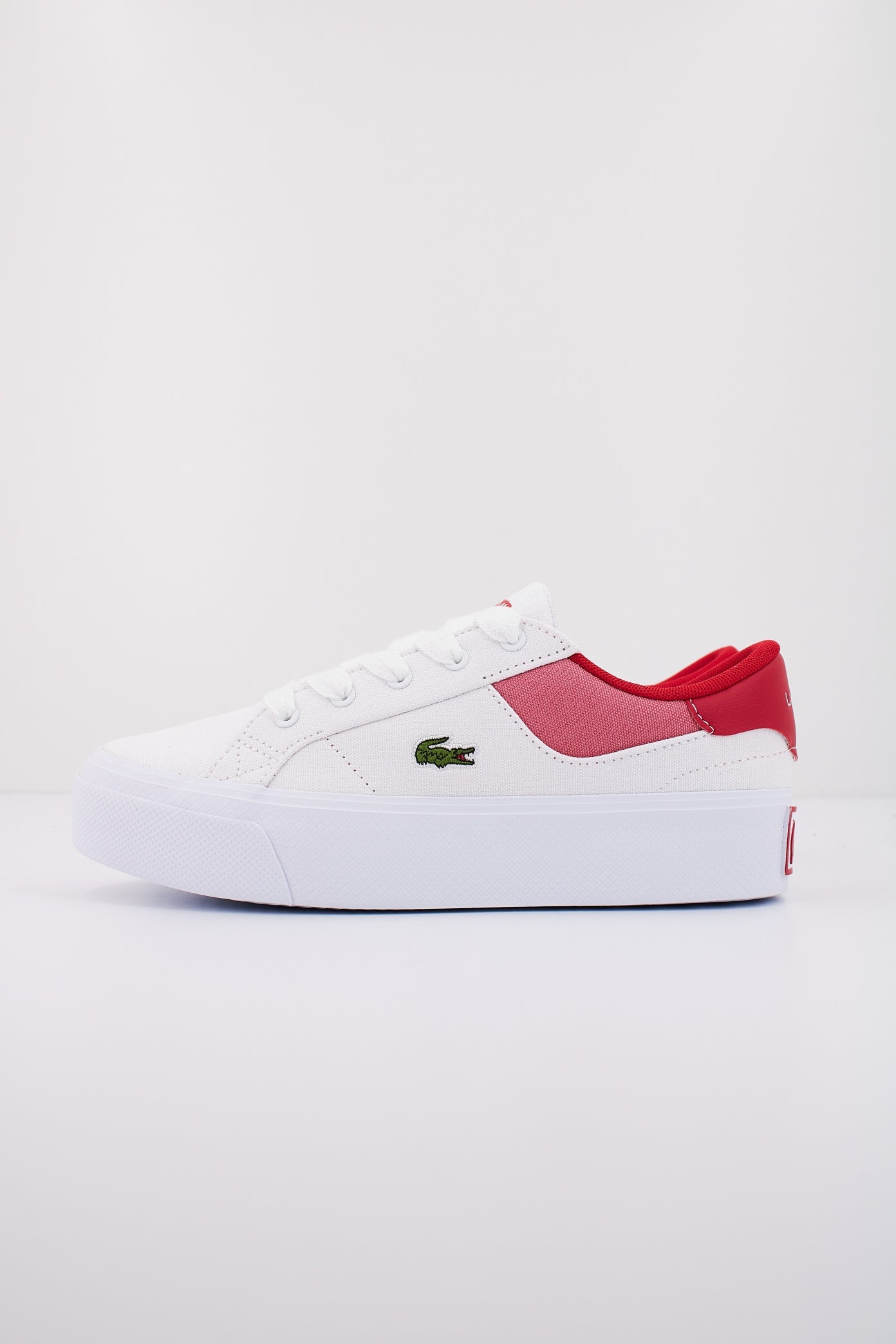 LACOSTE ZIANE PLATFORM CONTRASTED en color BLANCO (1)