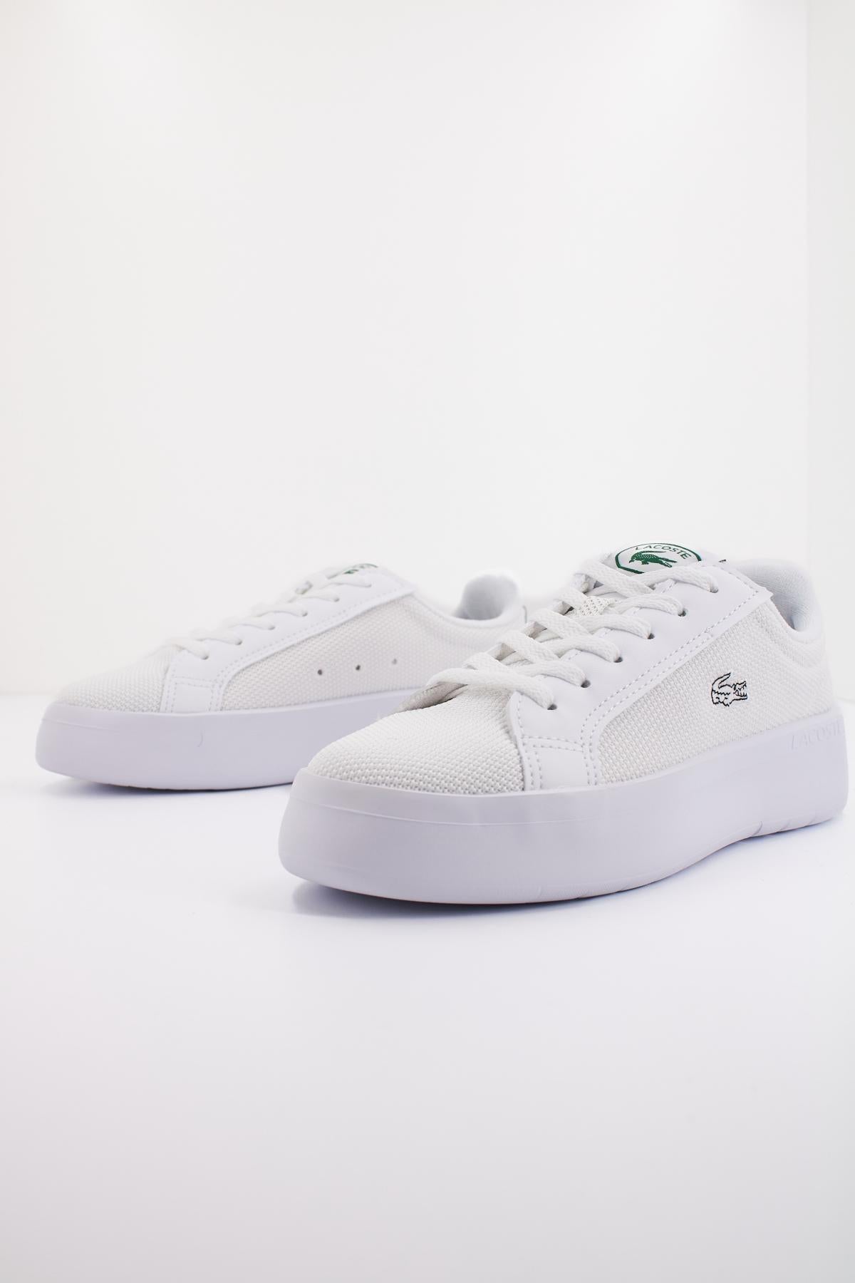 LACOSTE CARNABY PLATFORM LITE TEX en color BLANCO (2)