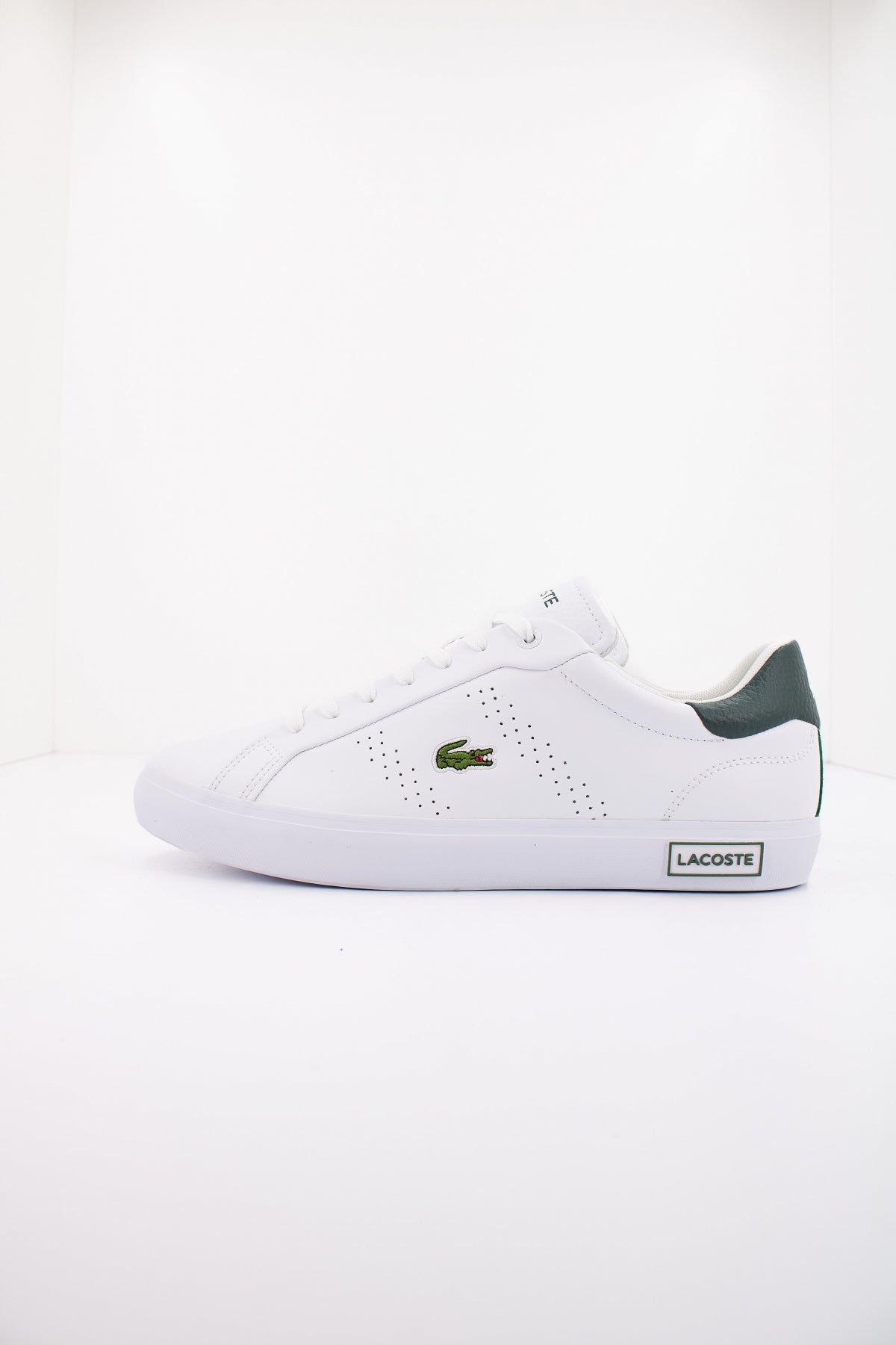 LACOSTE POWERCOURT . LEATHER en color BLANCO (1)