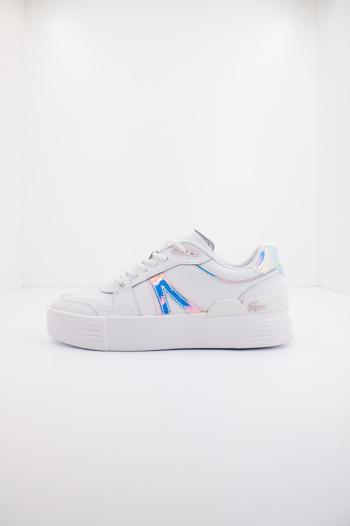LACOSTE L EVO LEATHER en color BLANCO (5)