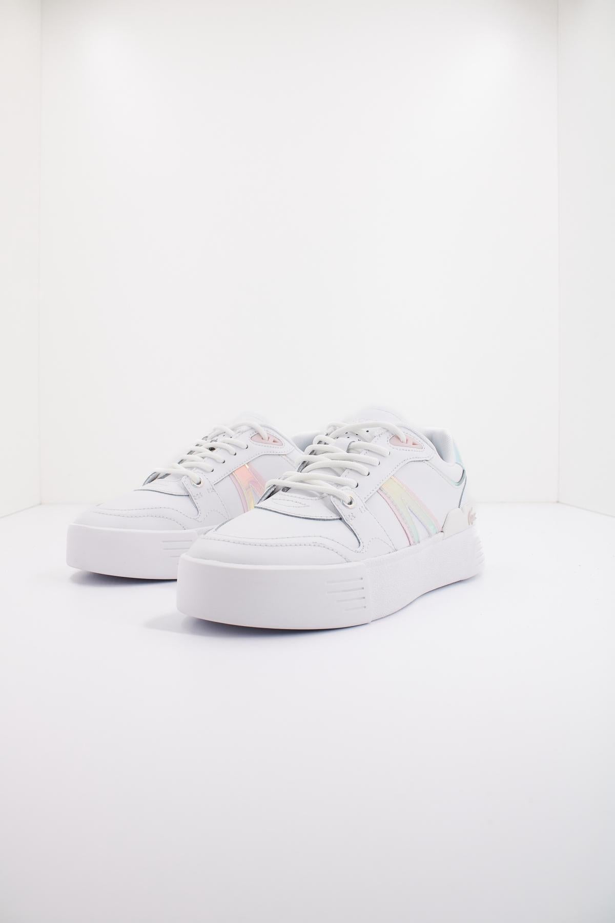 LACOSTE L EVO LEATHER en color BLANCO (6)