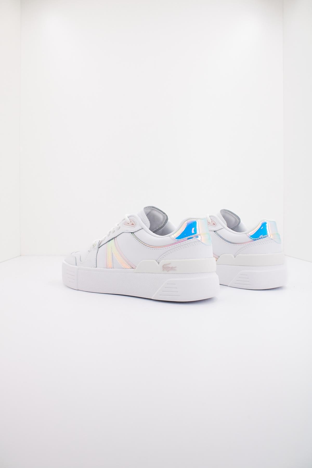LACOSTE L EVO LEATHER en color BLANCO (7)