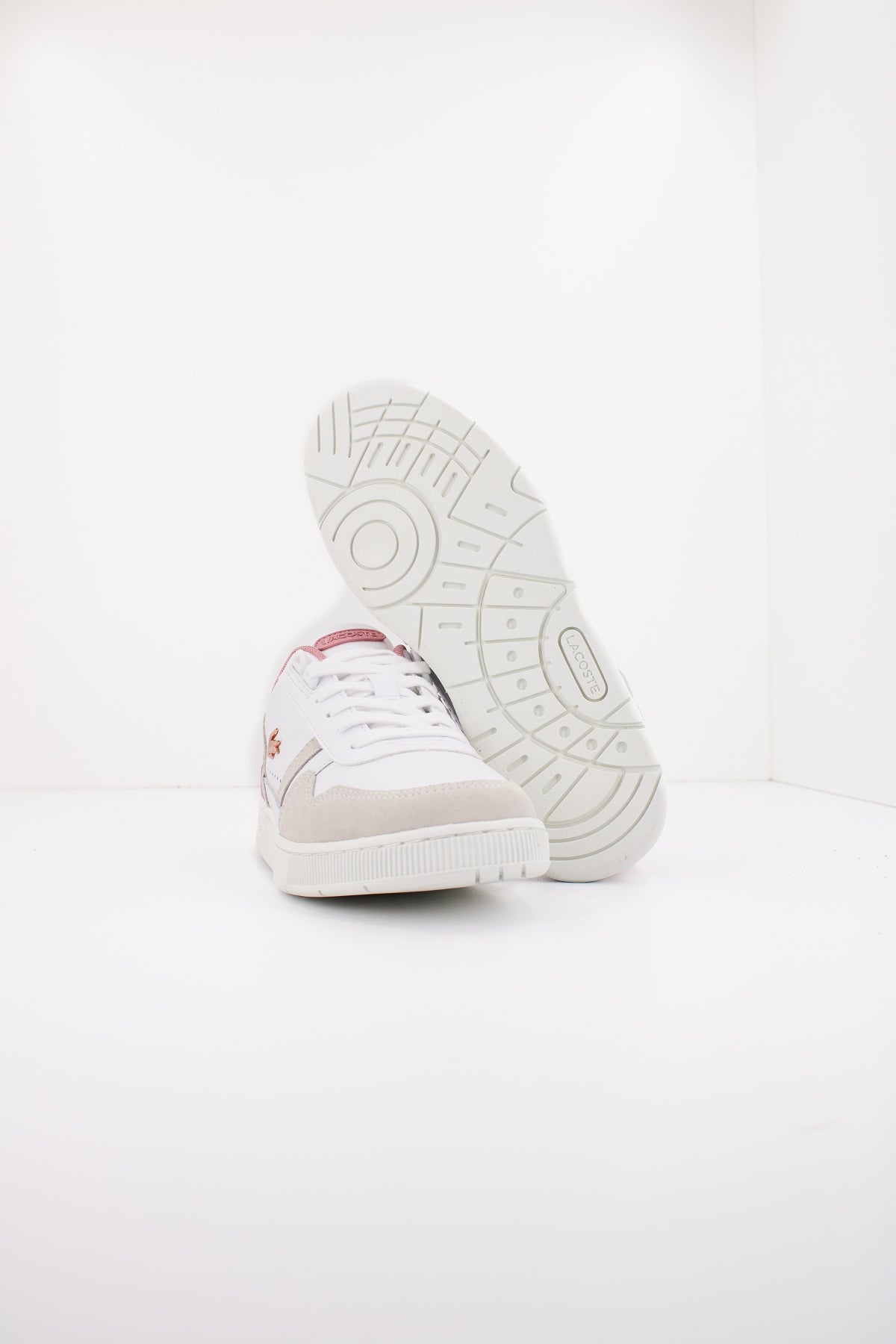 LACOSTE CONTRASTED COLLAR en color BLANCO (4)