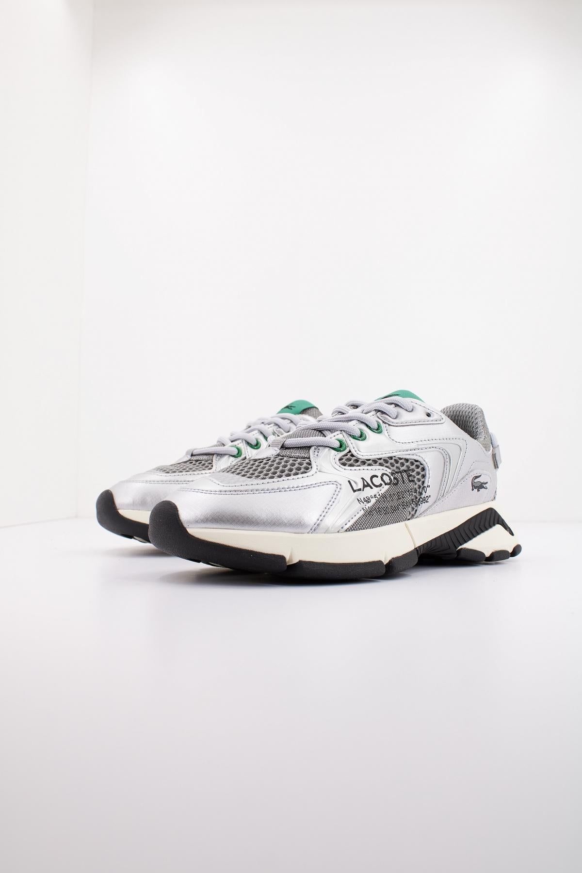 LACOSTE NEO TEXTILE AND LEAT en color PLATA (2)