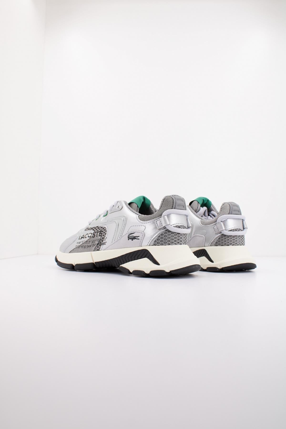 LACOSTE NEO TEXTILE AND LEAT en color PLATA (3)