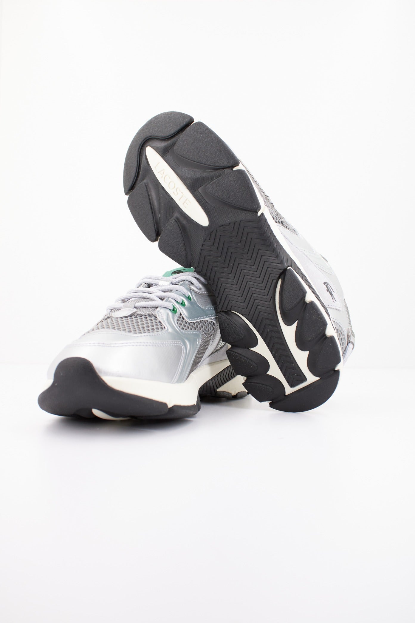 LACOSTE NEO LEATHER LOGO en color GRIS (4)
