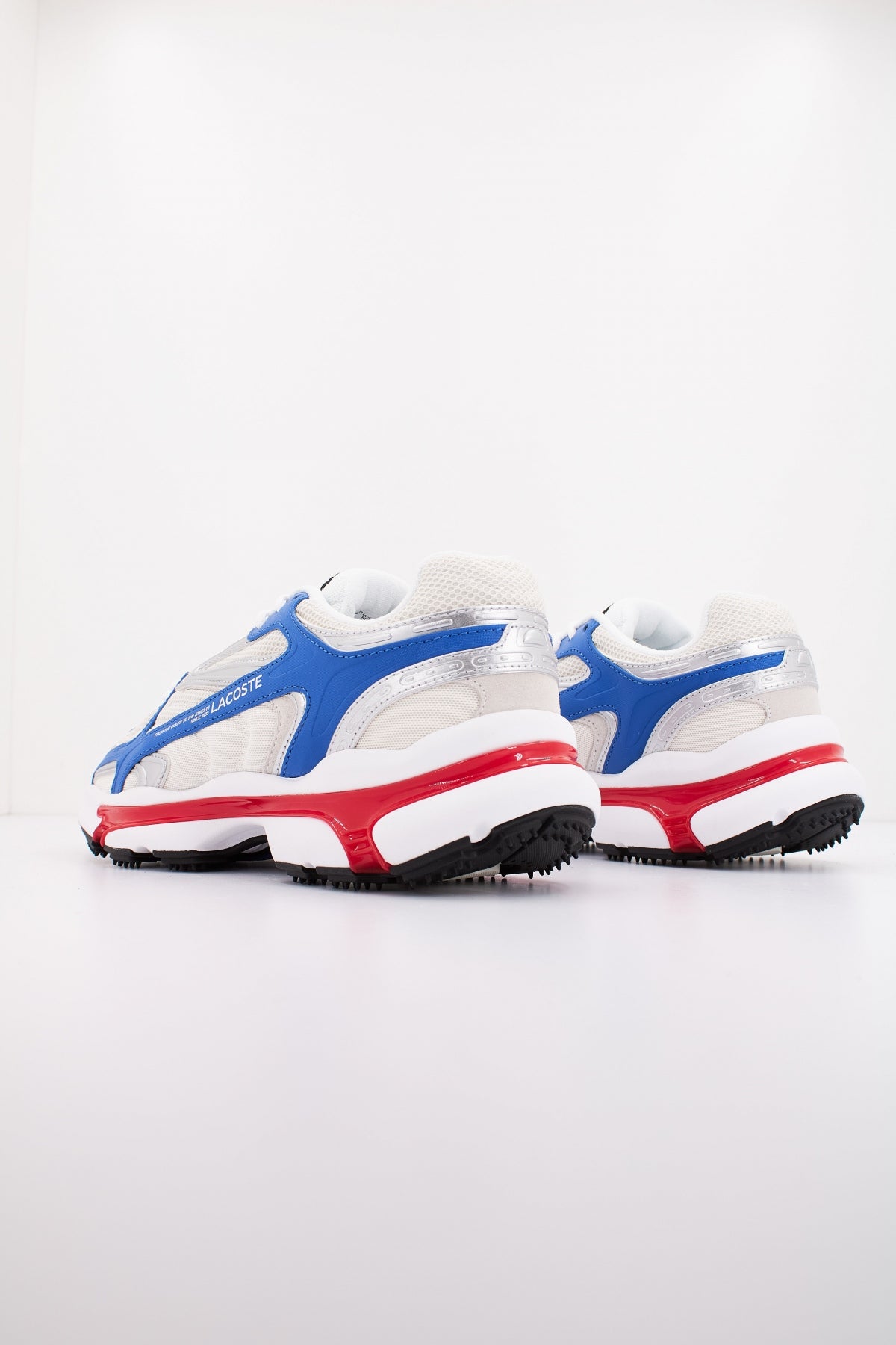 LACOSTE L K TEXTILE en color AZUL (3)