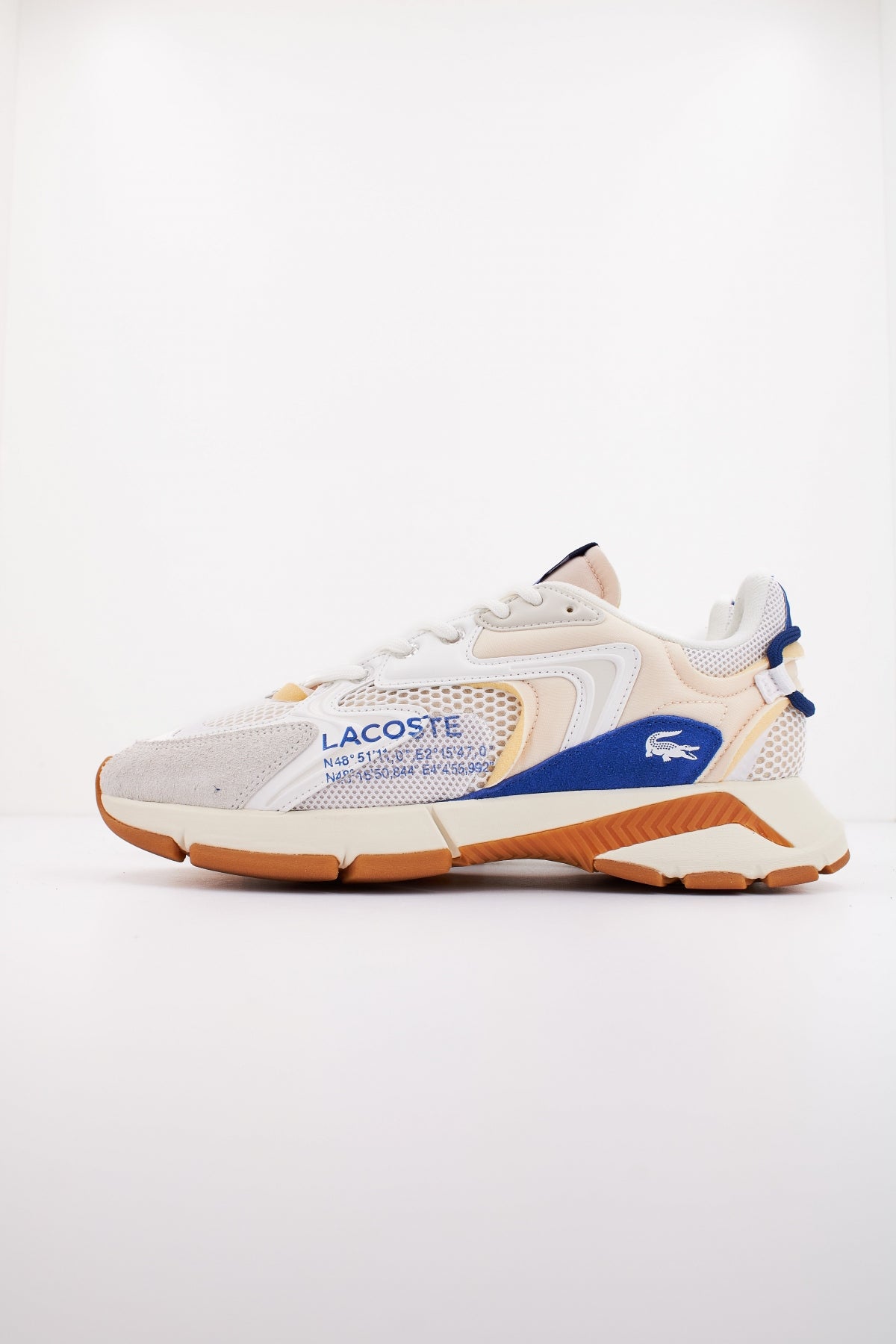 LACOSTE L NEO CONTRASTED ACCEN en color BLANCO (1)