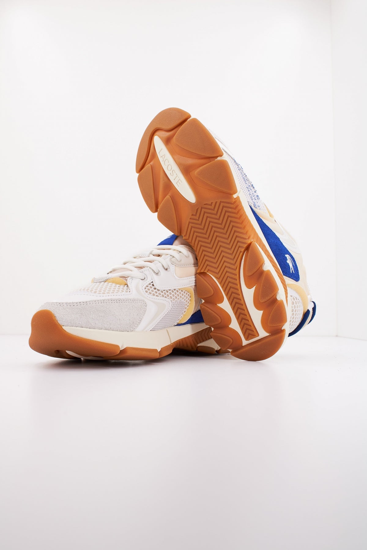 LACOSTE L NEO CONTRASTED ACCEN en color BLANCO (4)