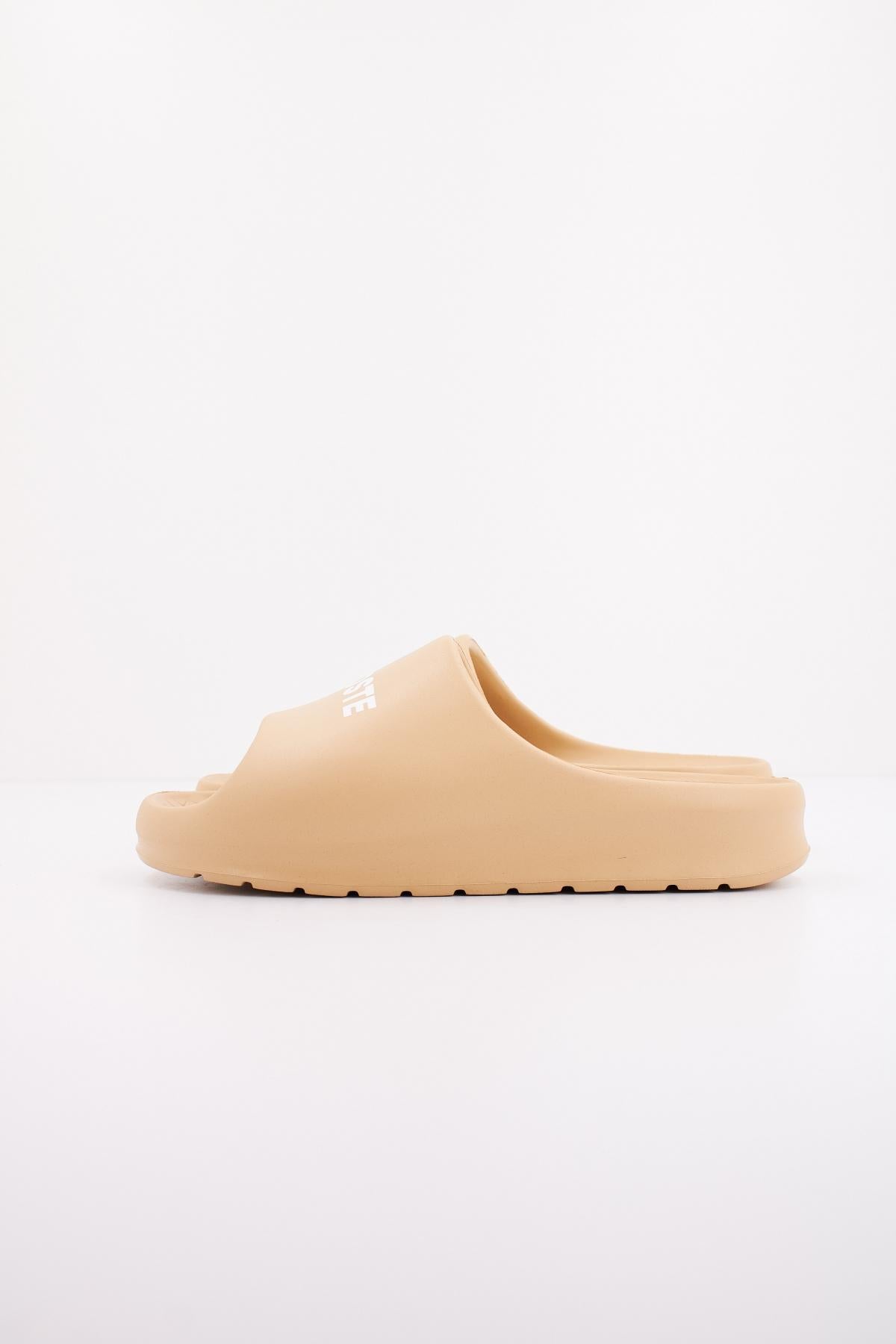 LACOSTE SERVE SLIDE . SYNTHETIC en color MARRON (1)