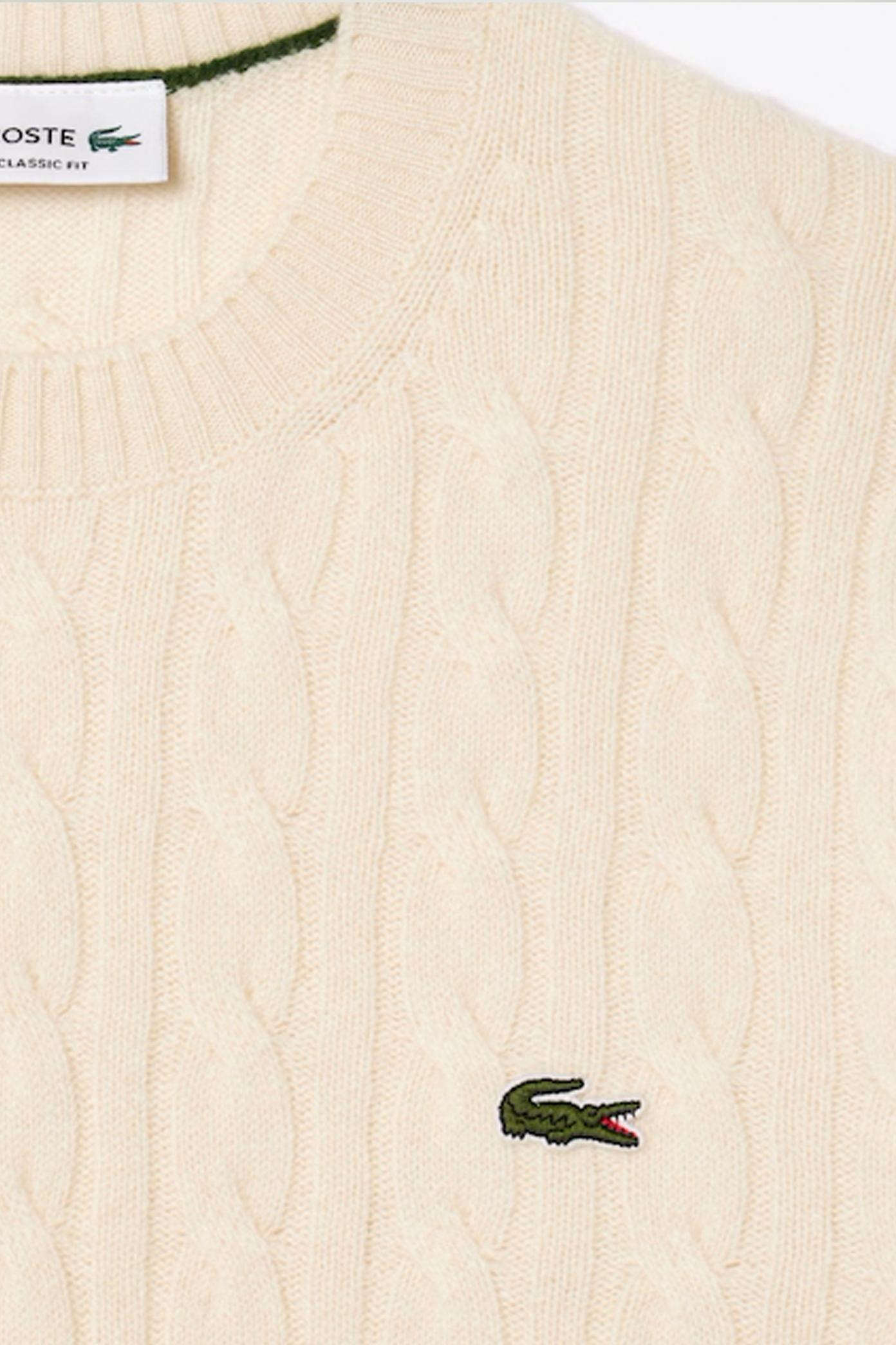 LACOSTE AH SWEATER en color BLANCO (4)