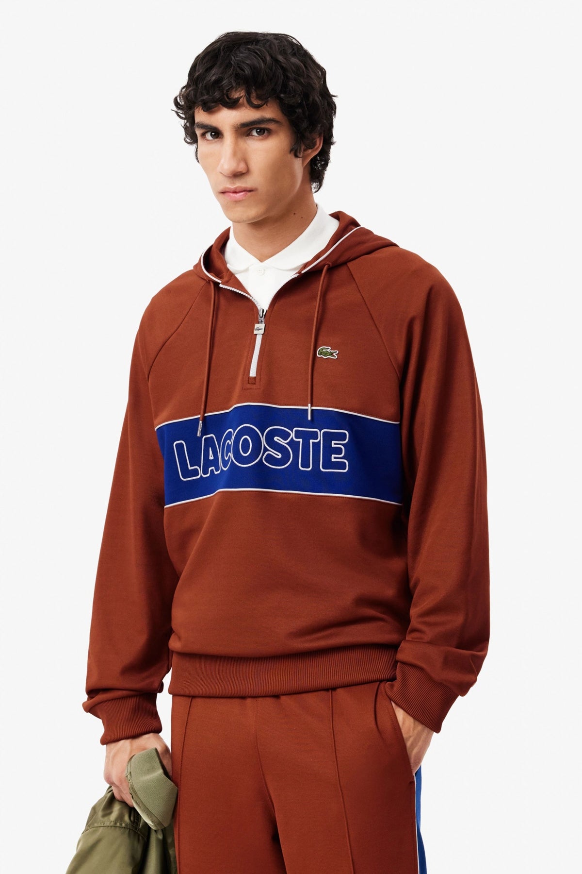 LACOSTE SH en color MARRON (1)