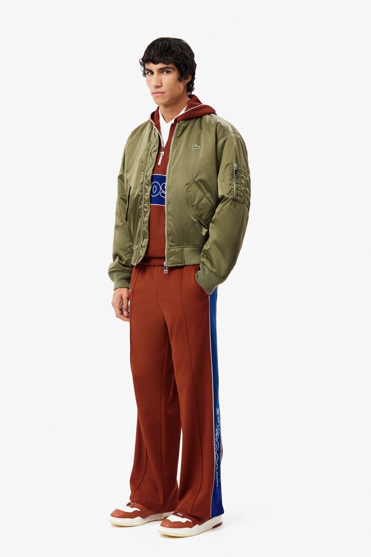 LACOSTE SH en color MARRON (4)