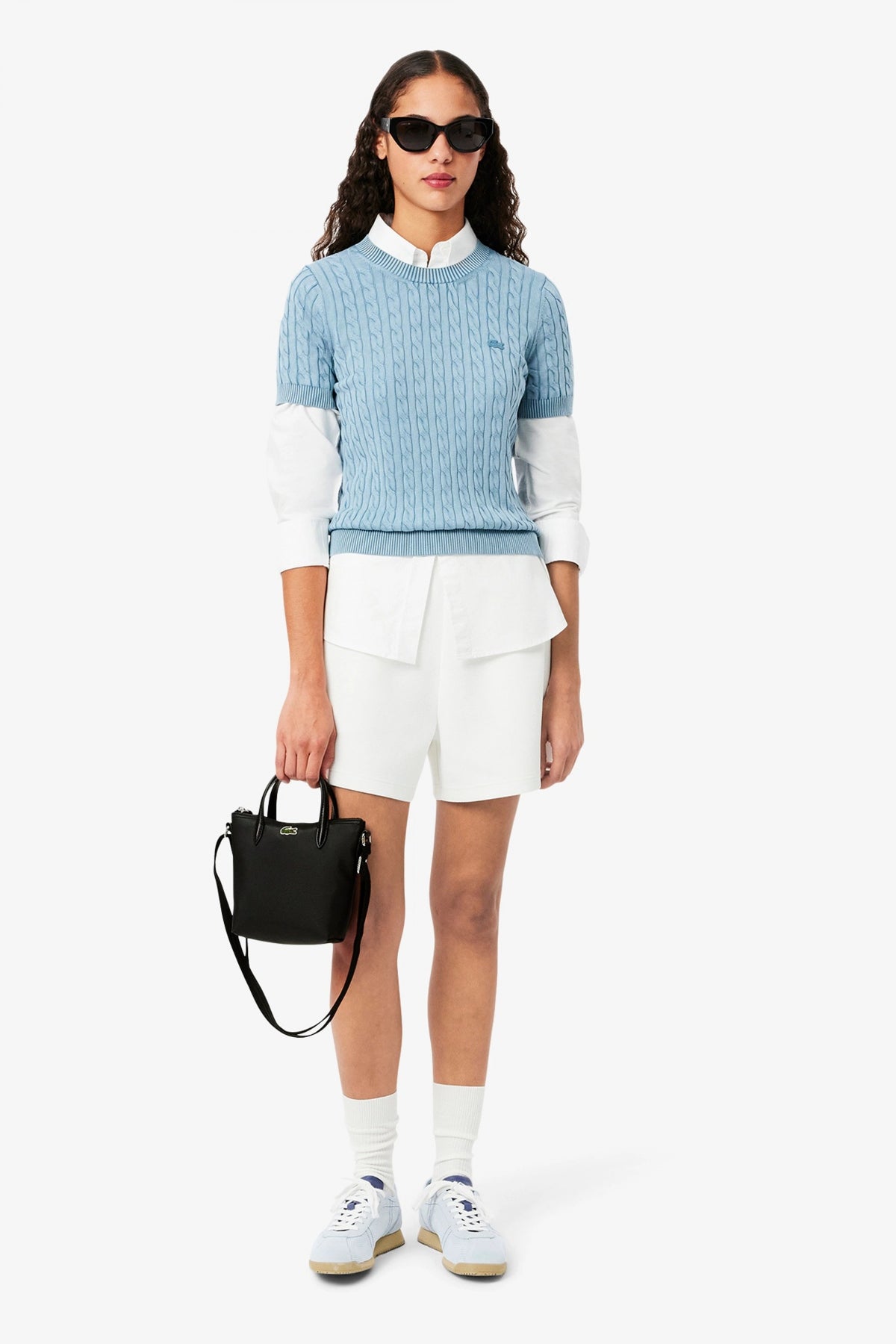 LACOSTE CONCEPT TOTE MIN en color NEGRO (4)