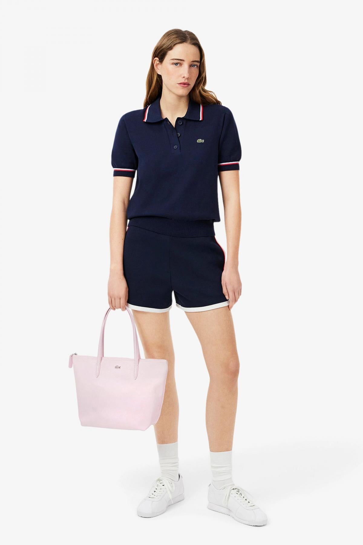 LACOSTE L.. CONCEPT SMALL SHOP en color ROSA (3)