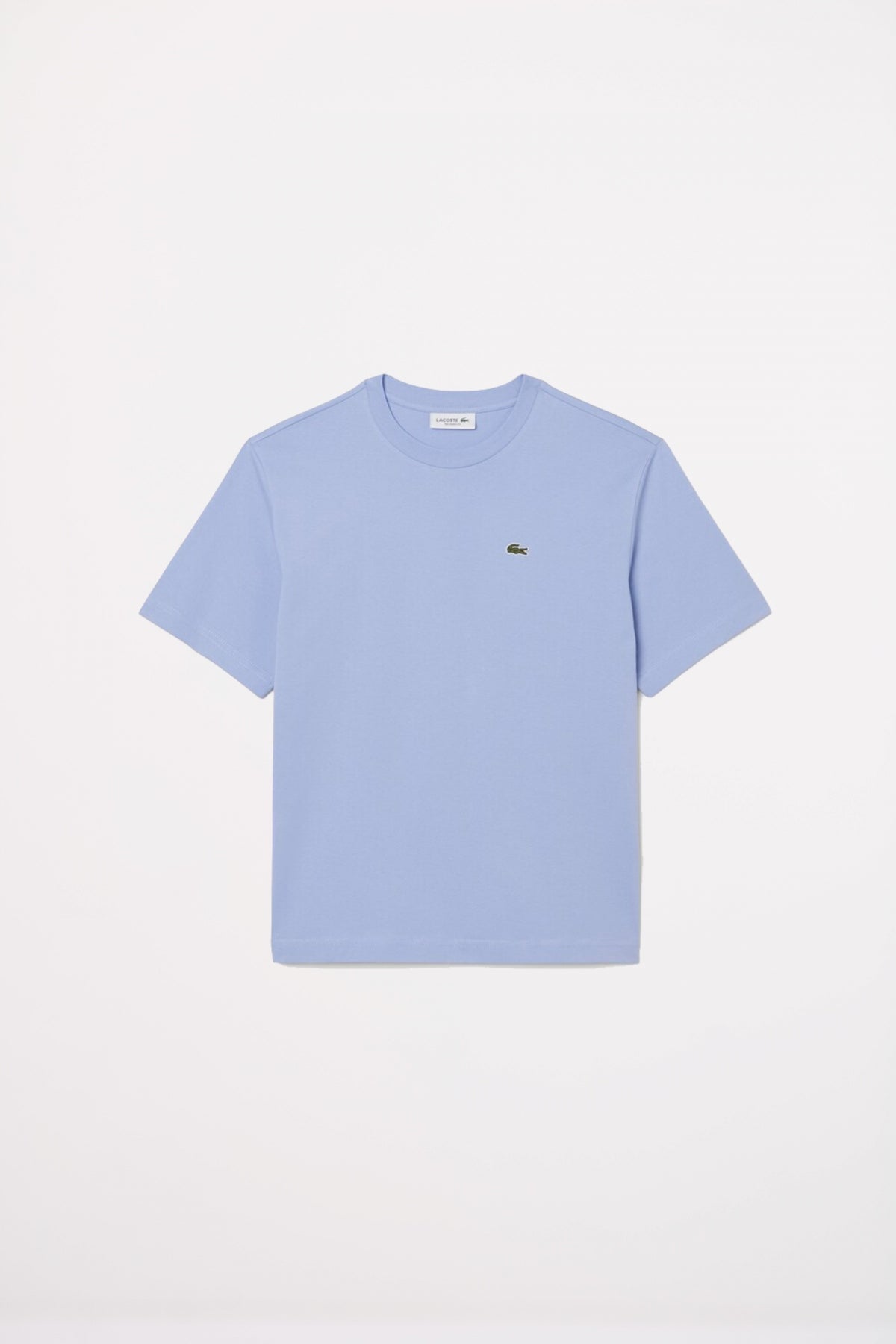 LACOSTE RELAXED FIT SOFT COTTON T-SHIRT en color AZUL (2)