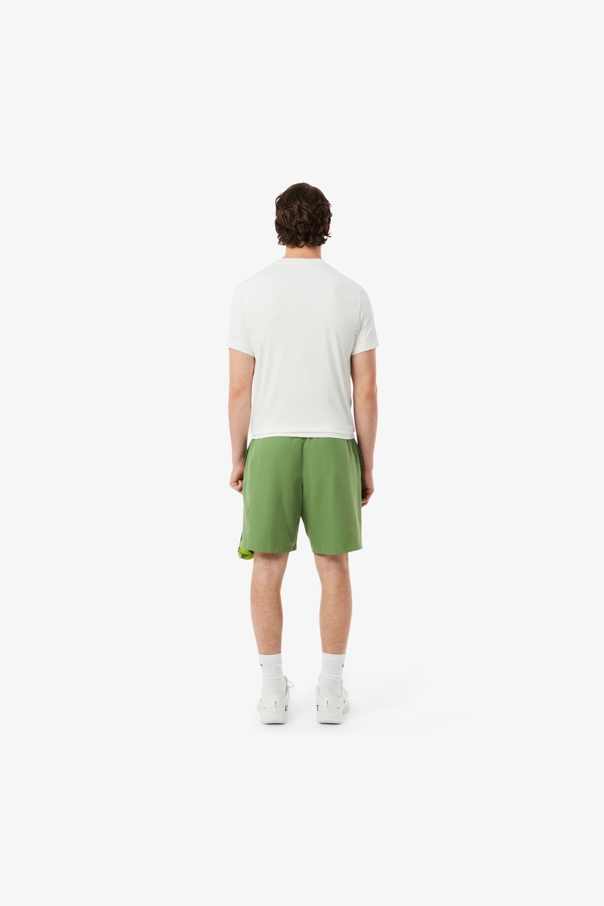 LACOSTE GHT SHORTS en color VERDE (4)