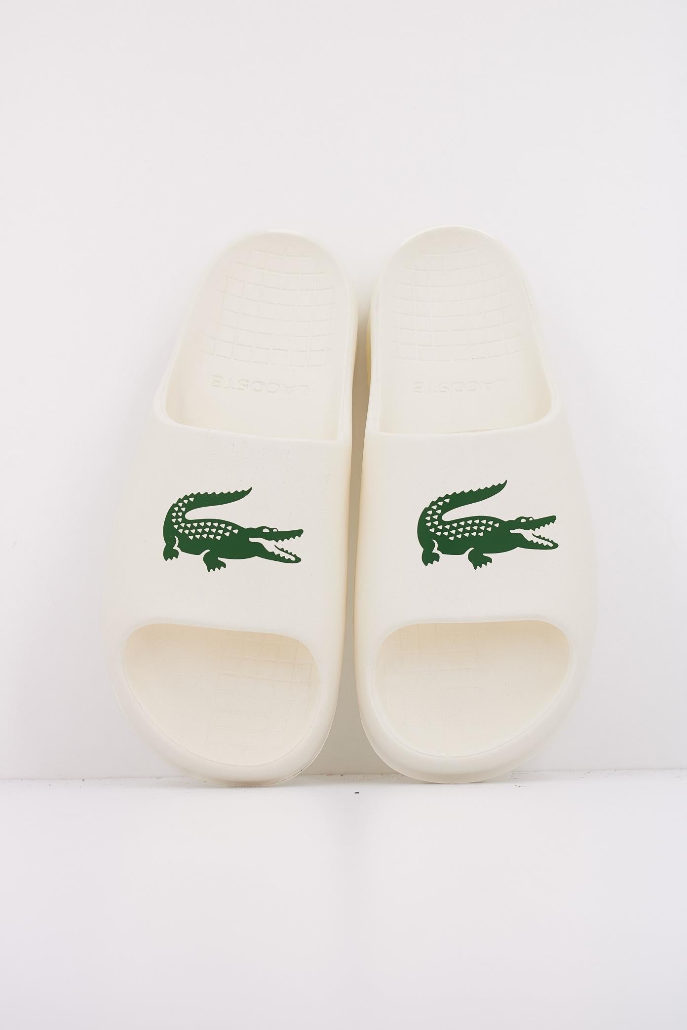 LACOSTE MEN'S SERVE SLIDE . en color BLANCO (3)