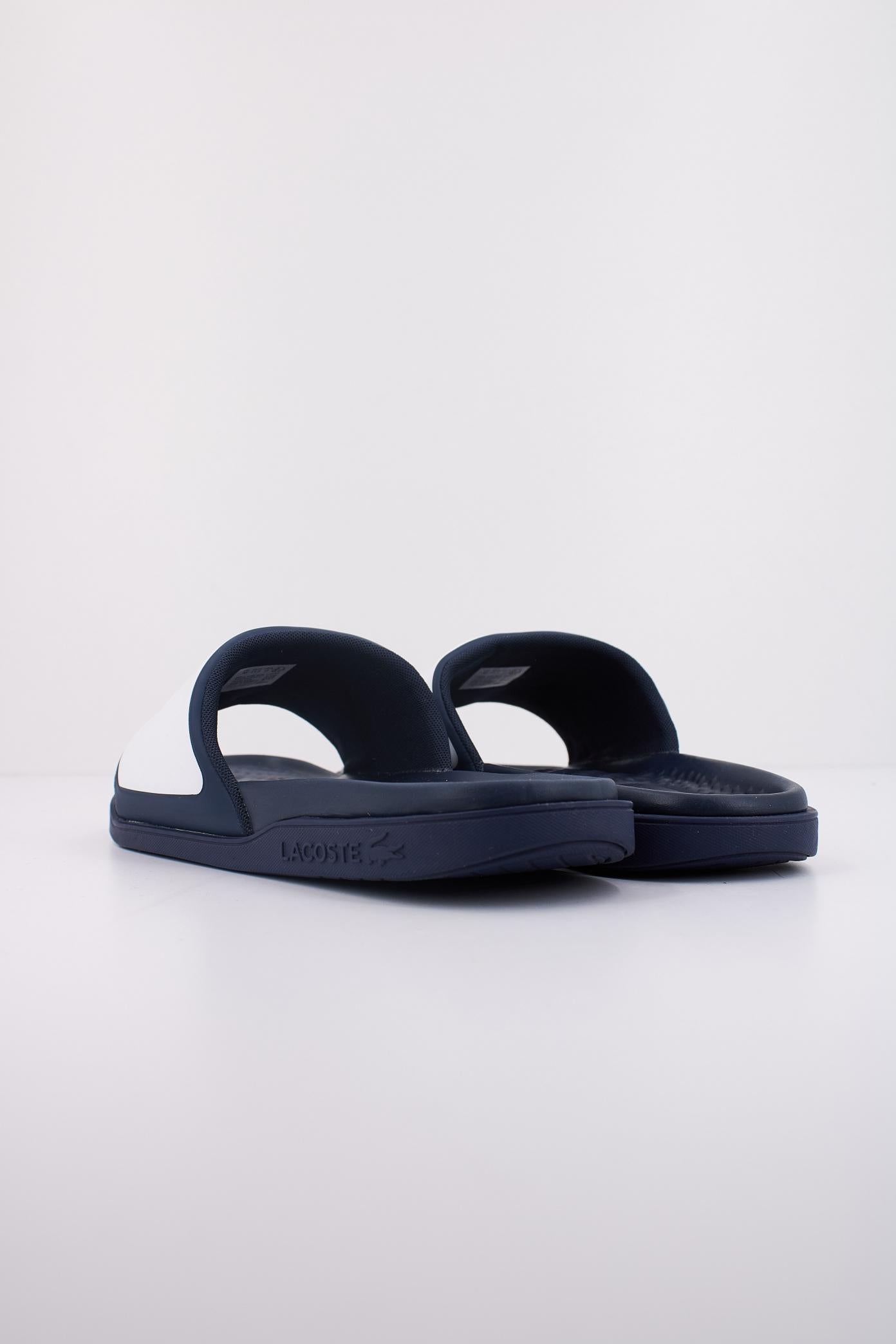 LACOSTE MEN'S SERVE SLIDE DUAL en color AZUL (4)