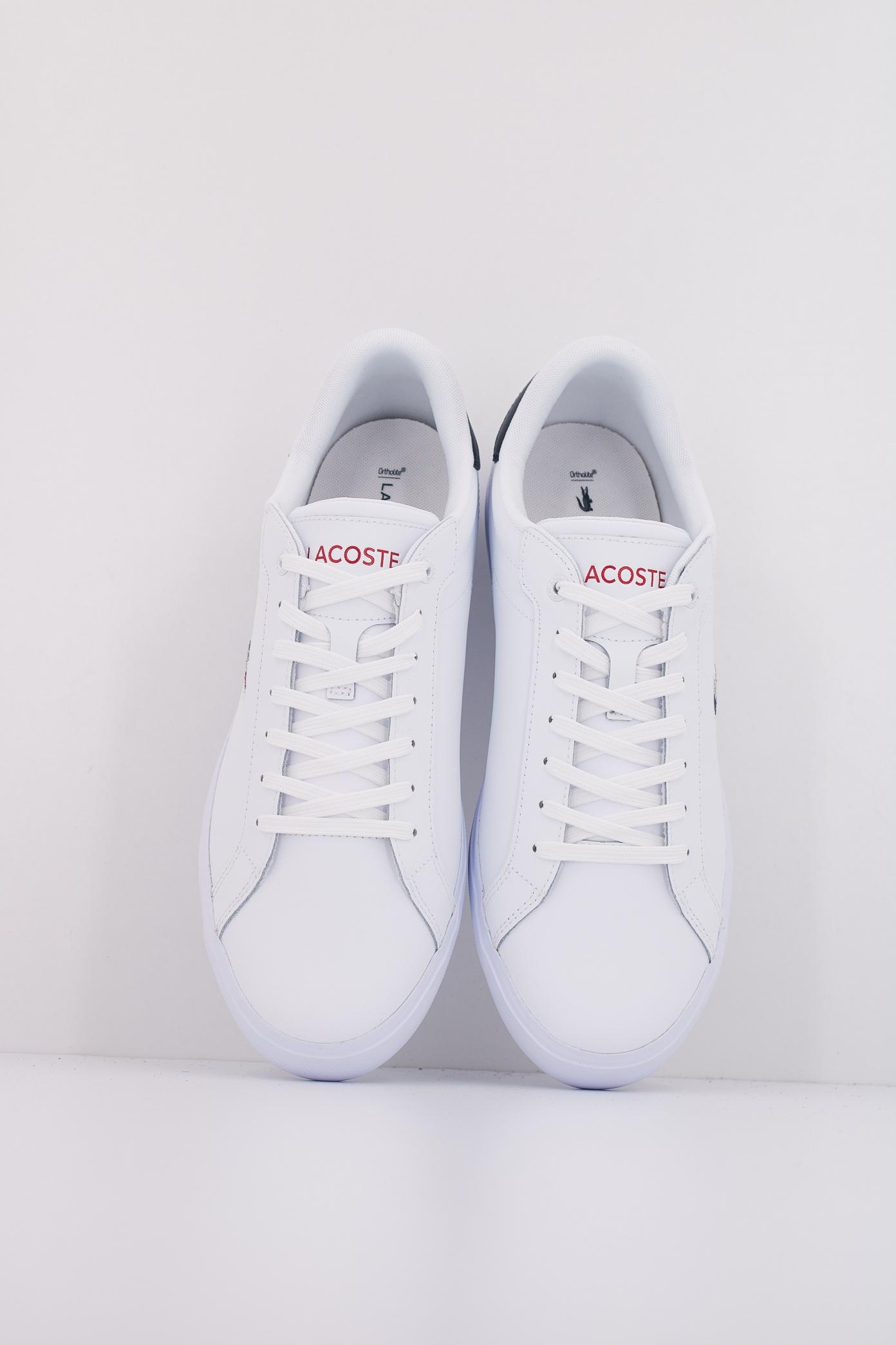 LACOSTE POWERCOURT en color BLANCO (3)