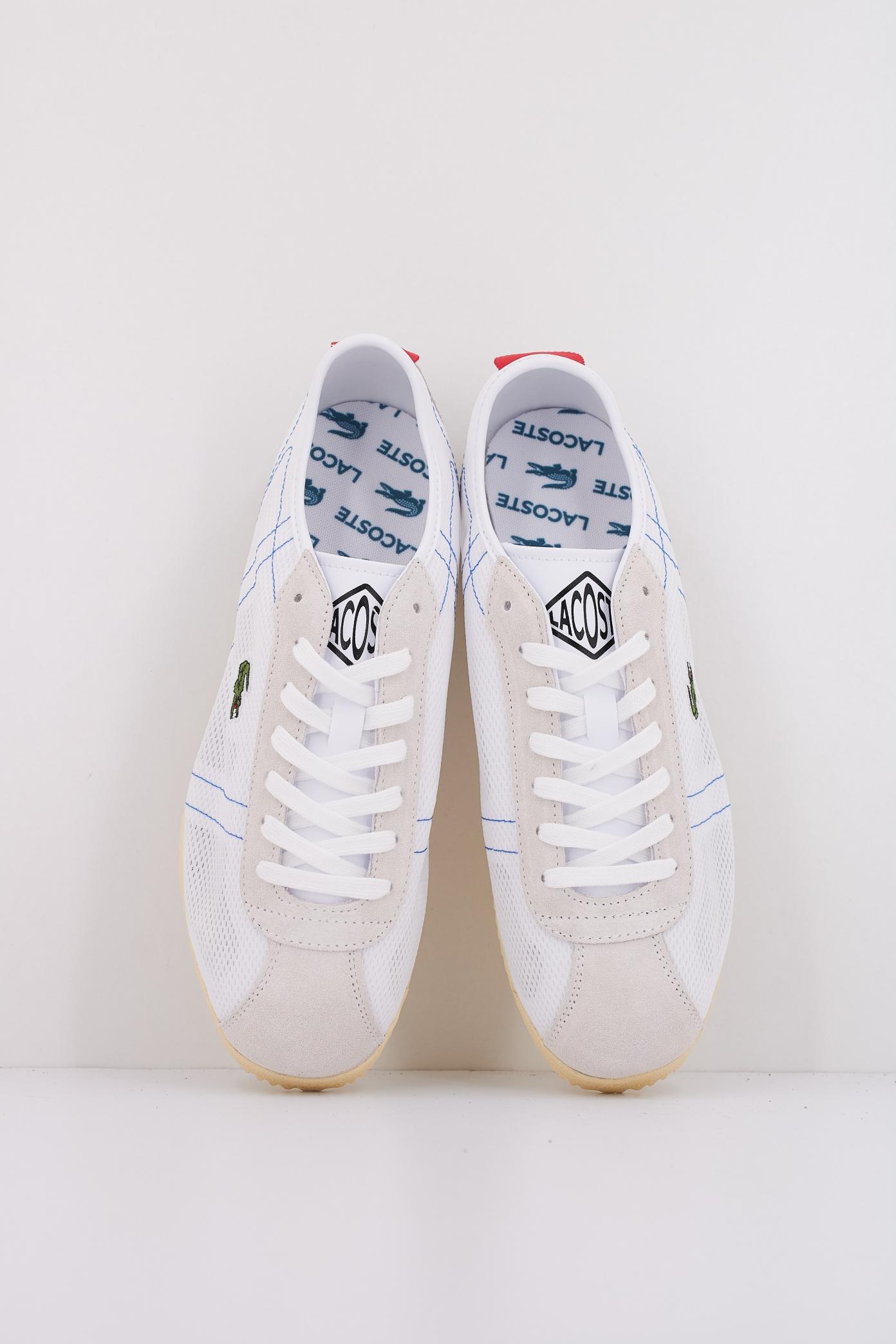 LACOSTE MEN'S CLUB-LOW SNEAKERS en color BLANCO (3)