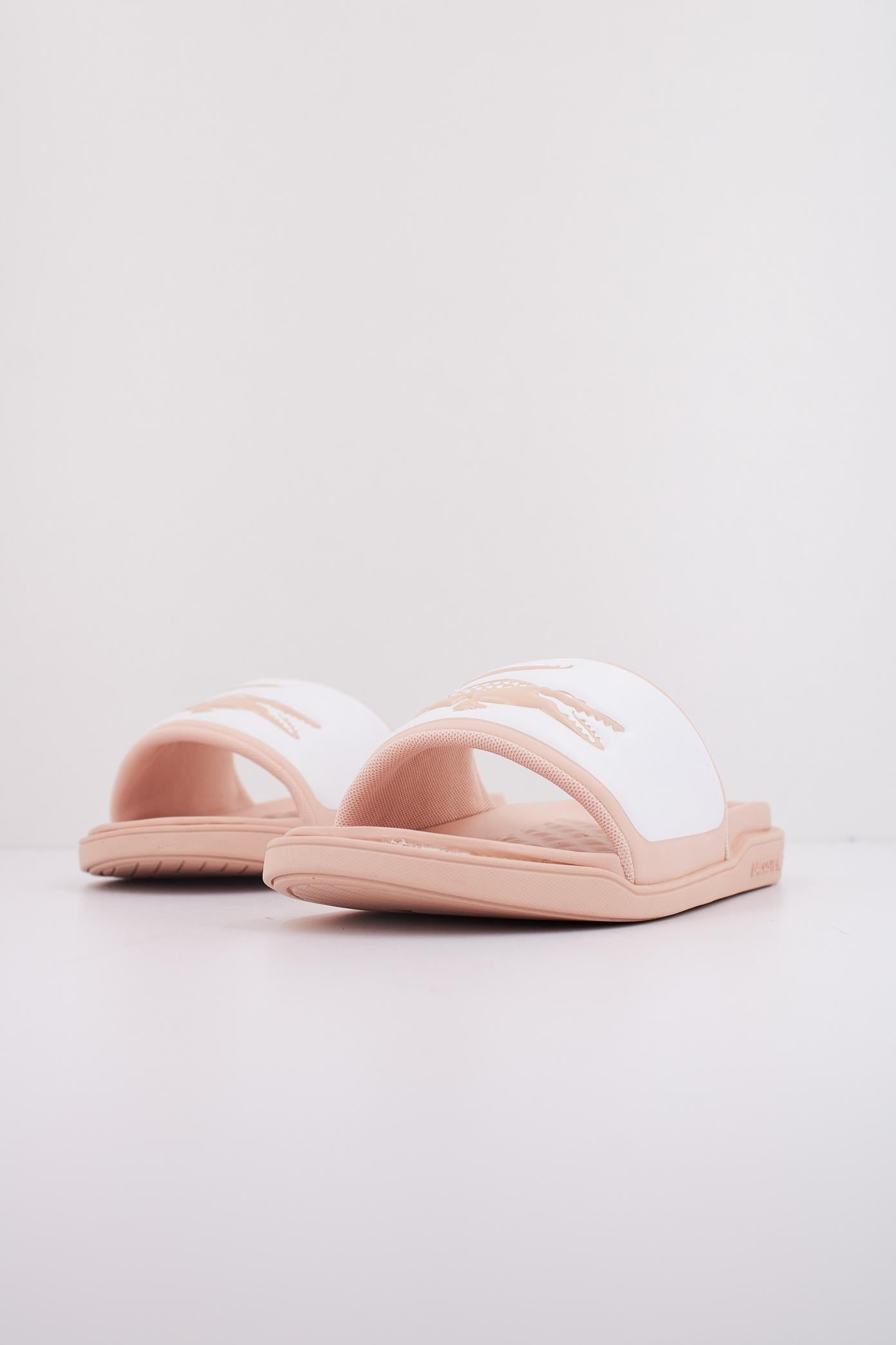 LACOSTE SERVE SLIDE DUAL en color ROSA (2)