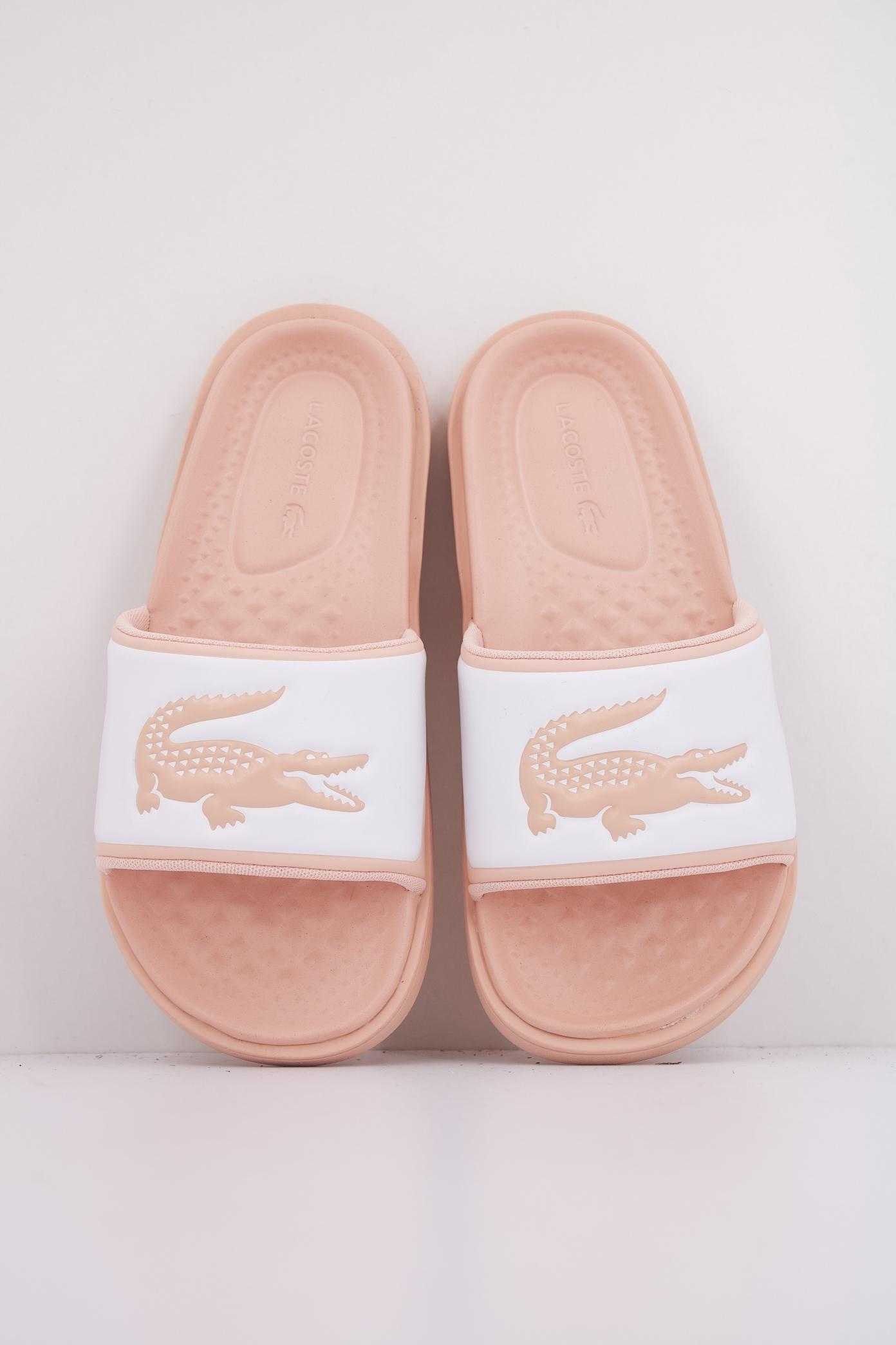 LACOSTE SERVE SLIDE DUAL en color ROSA (3)